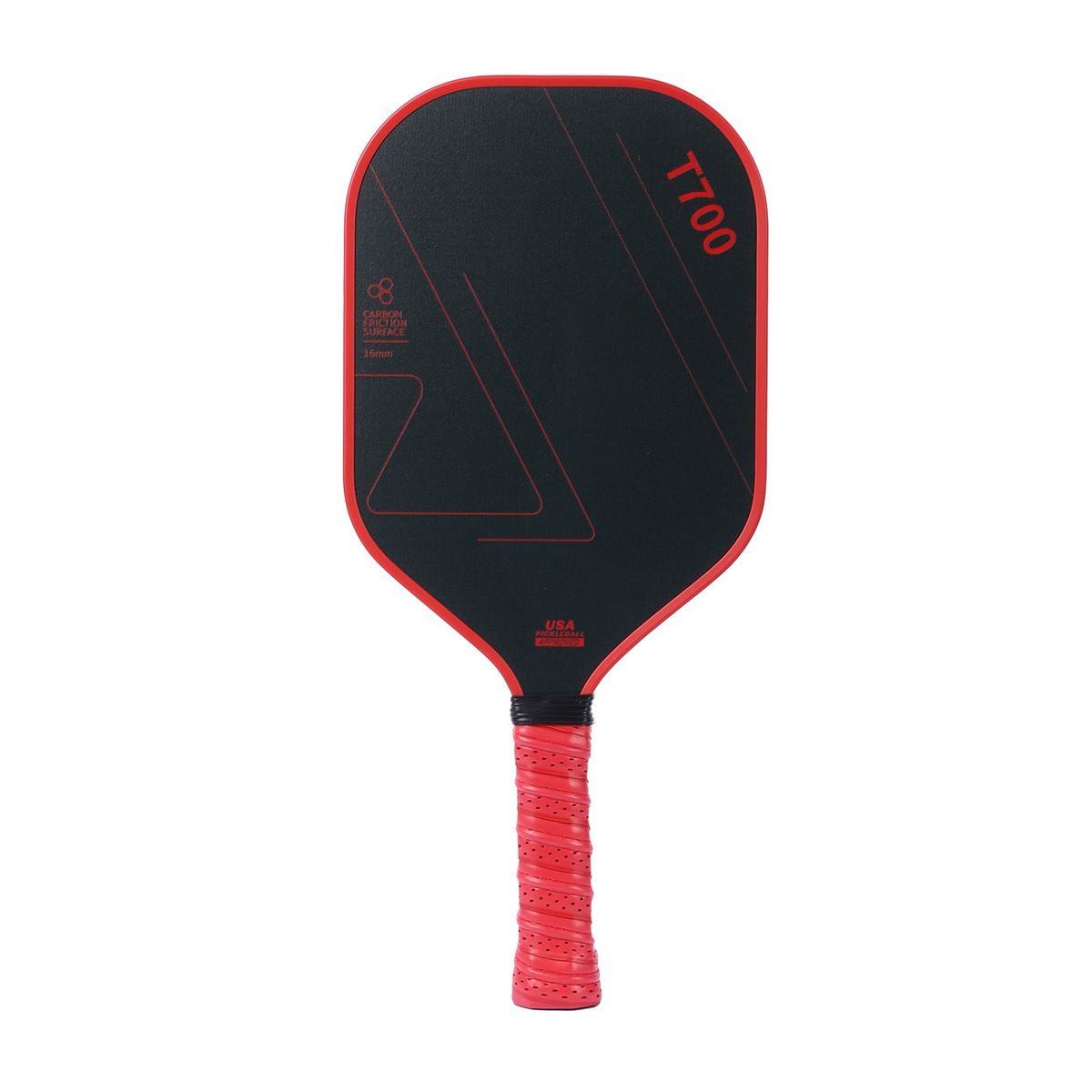 PUREPOWER - OFERTA:Set 2 Raquetas Pickleball Carbono 16mm Power +4 Bolas