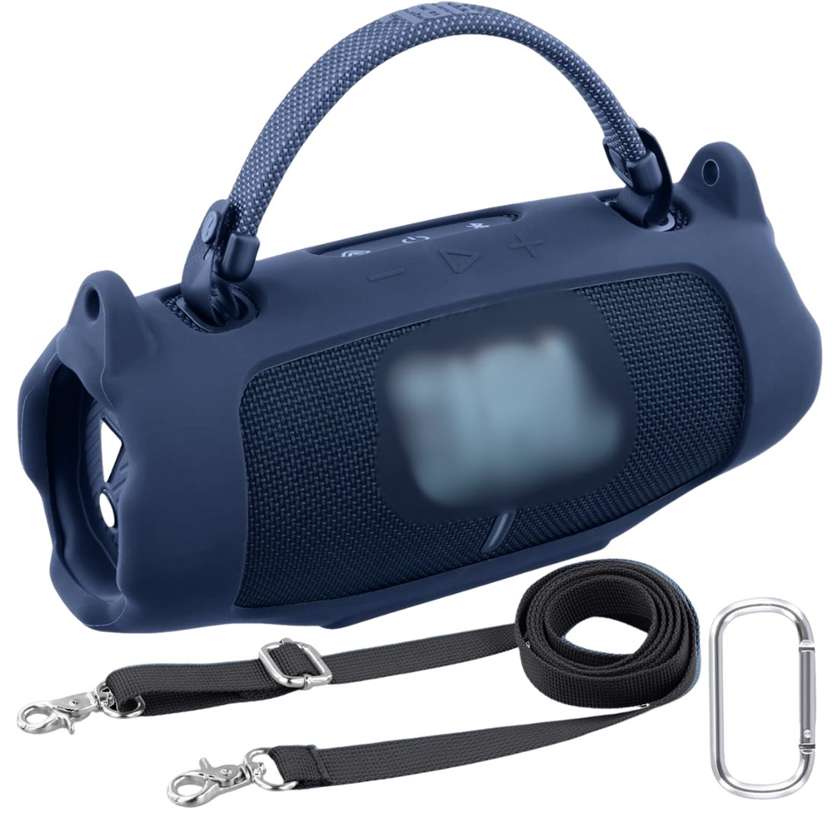 GENERICO - FUNDA PROTECTORA DE SILICONA  PARA JBL CHARGE 6 COLOR AZUL