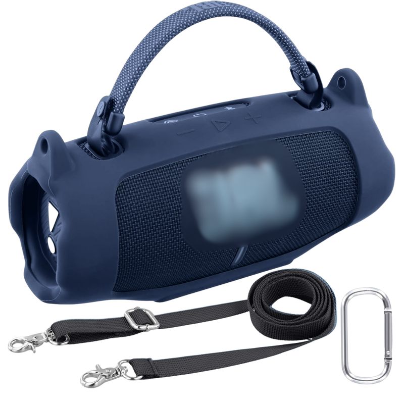 GENERICO - FUNDA PROTECTORA DE SILICONA  PARA JBL CHARGE 6 COLOR AZUL