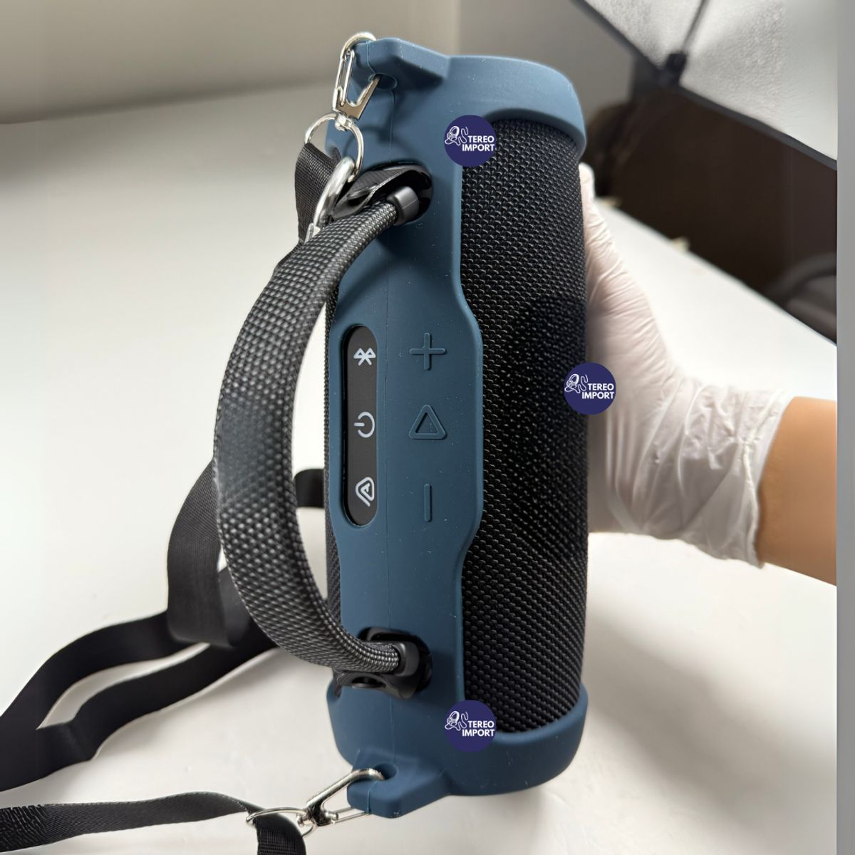 GENERICO - FUNDA PROTECTORA DE SILICONA  PARA JBL CHARGE 6 COLOR AZUL