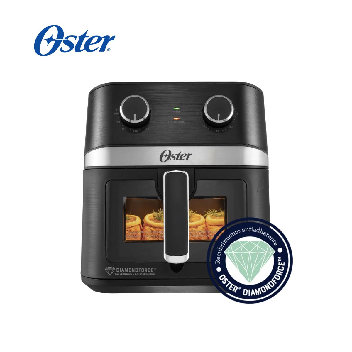 OSTER - Freidora de Aire Manual DiamondForce 6L CKSTAF60WMDF