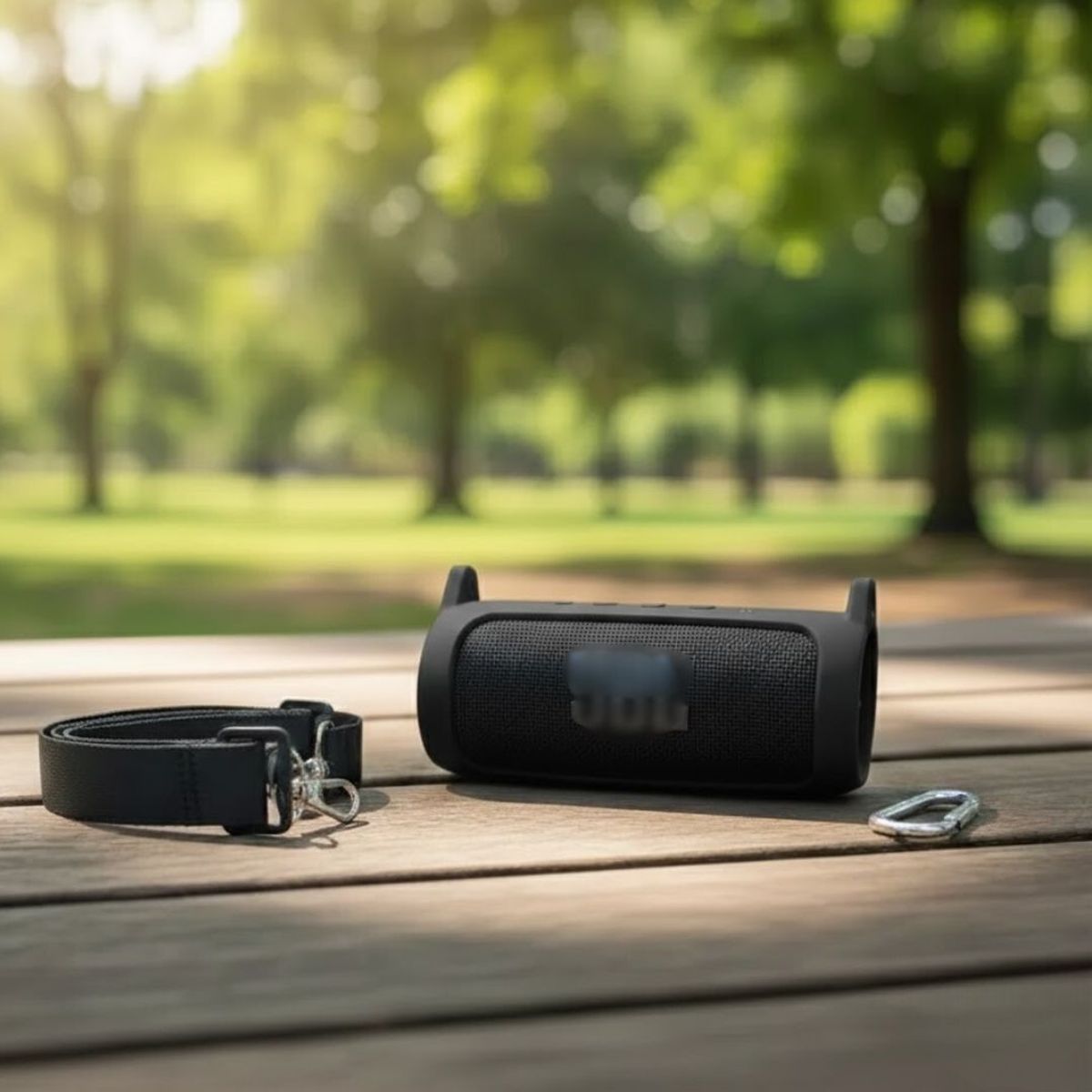 GENERICO - FUNDA CASE PROTECTOR SILICONA PARA JBL FLIP 7 COLOR NEGRO