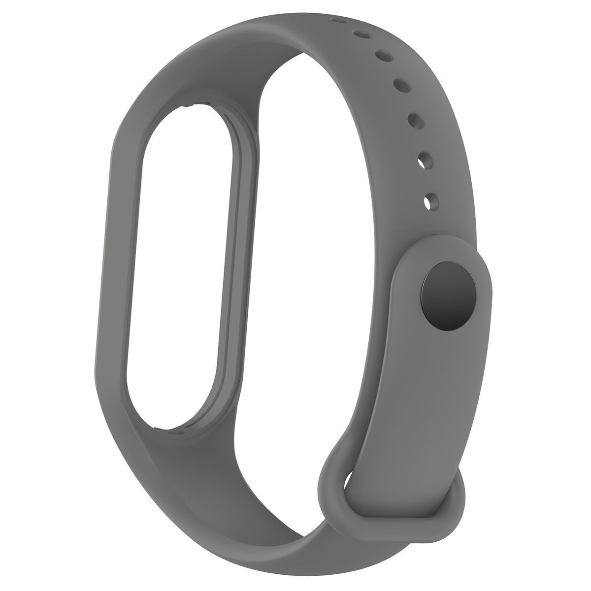 GENERICO - Correa de Silicona Para Xiaomi Mi Band 6 gris