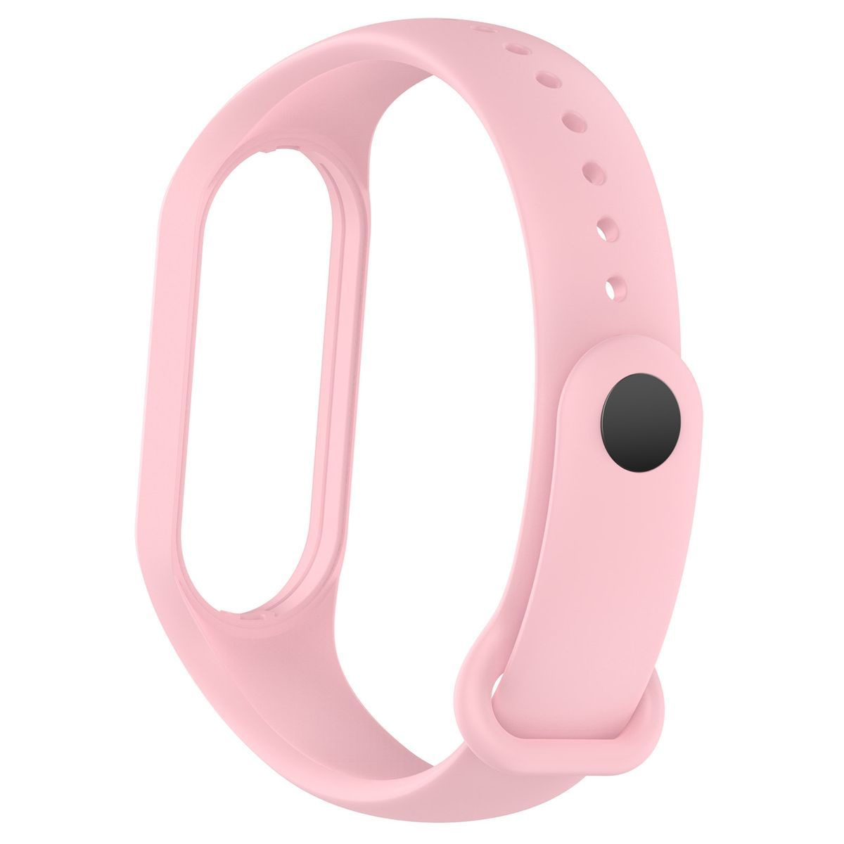 GENERICO - Correa de Silicona Para Xiaomi Mi Band 6 rosado claro