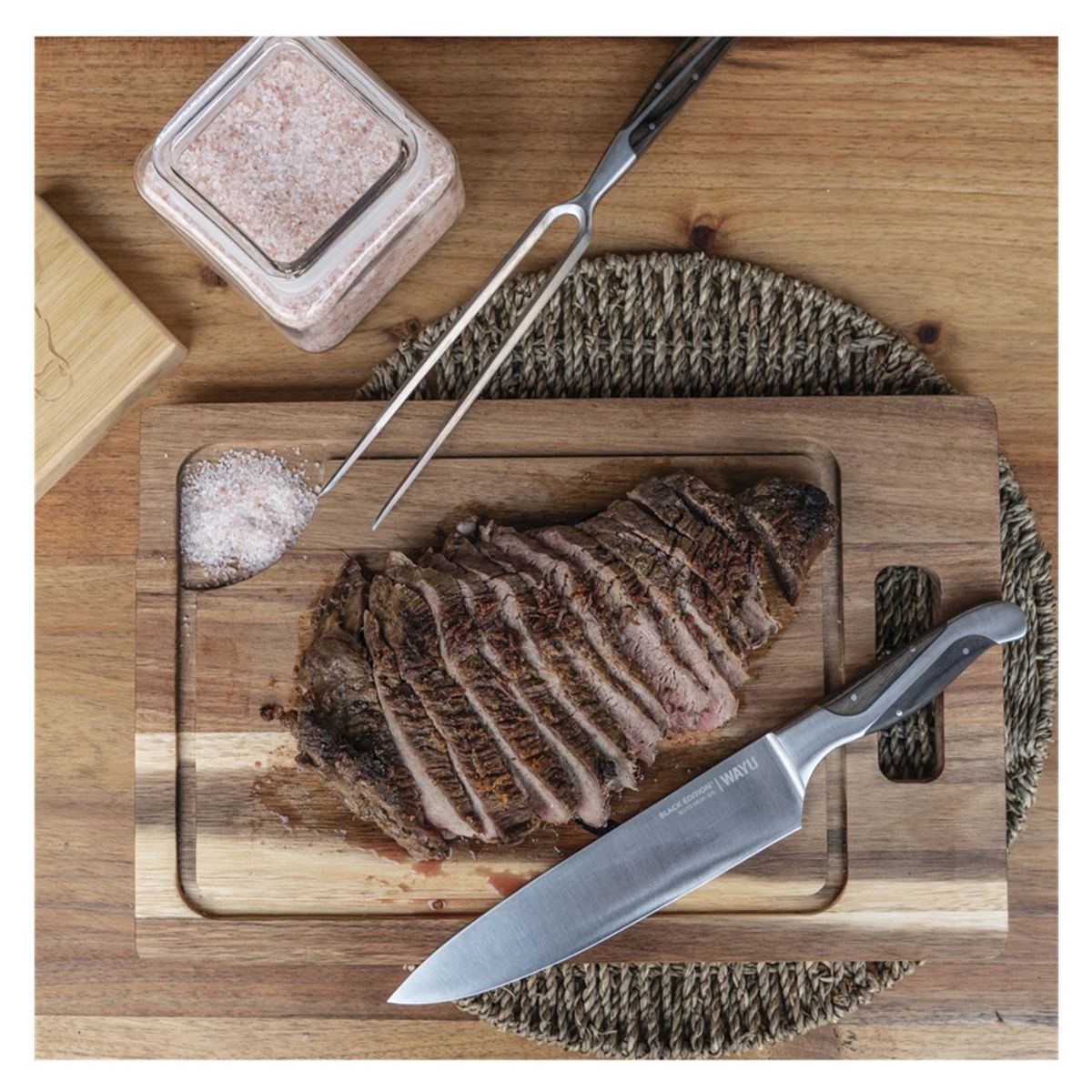 WAYU - TABLA DE MADERA ACACIA WAYU 40 CM