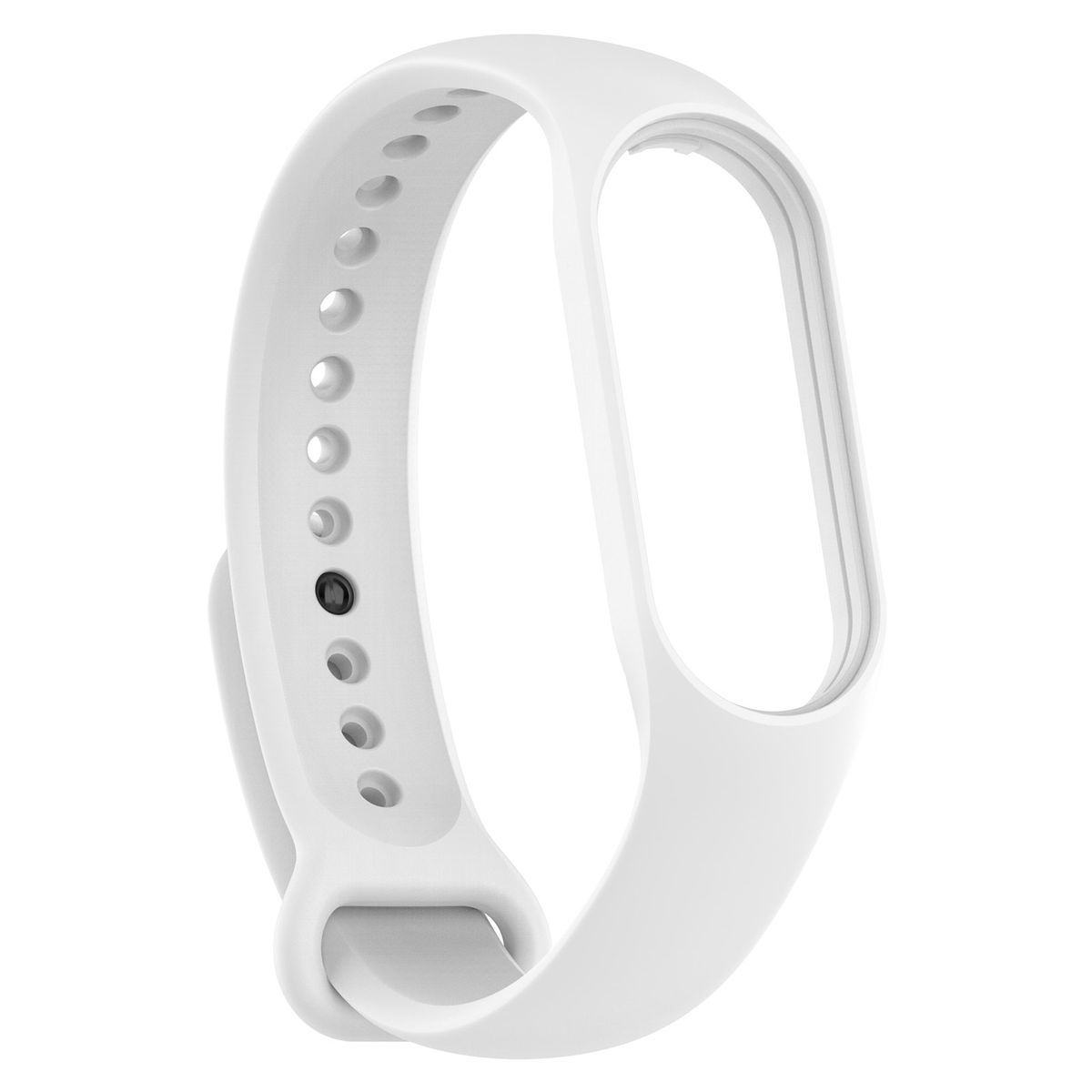 GENERICO - Correa de Silicona Para Xiaomi Mi Band 6 Blanco
