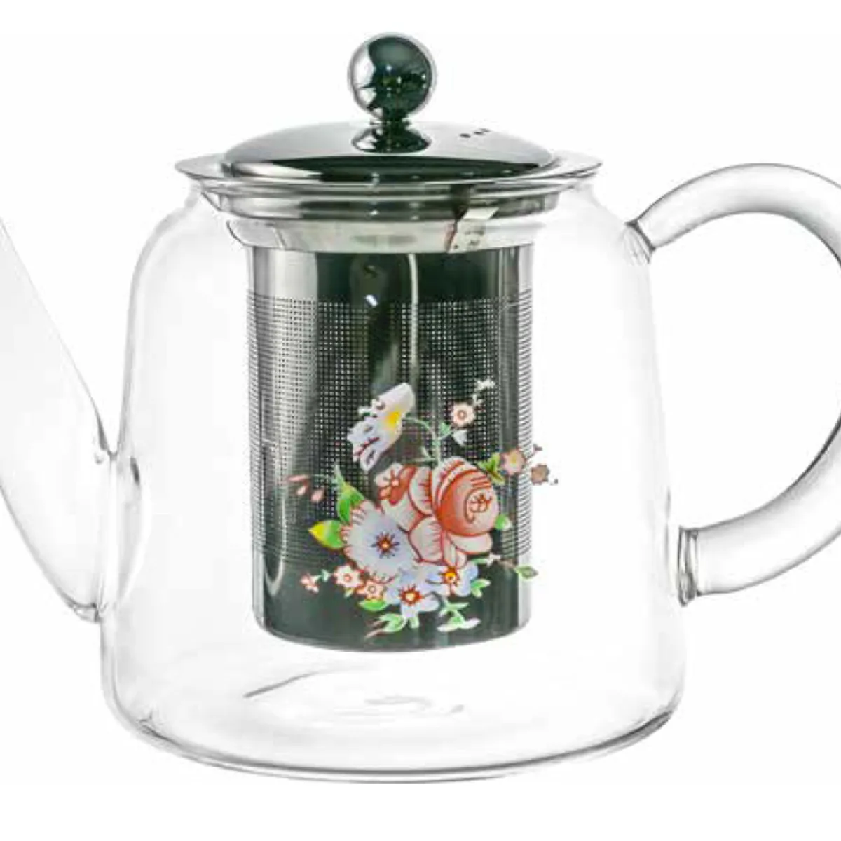 GENERICO - TETERA INFUSORA DE VIDRIO 800ML