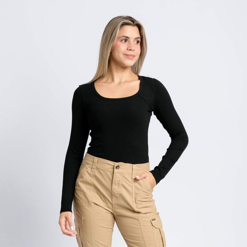 PARADA 111 - POLO MANGA LARGA  MUJER PARADA 111 ELA