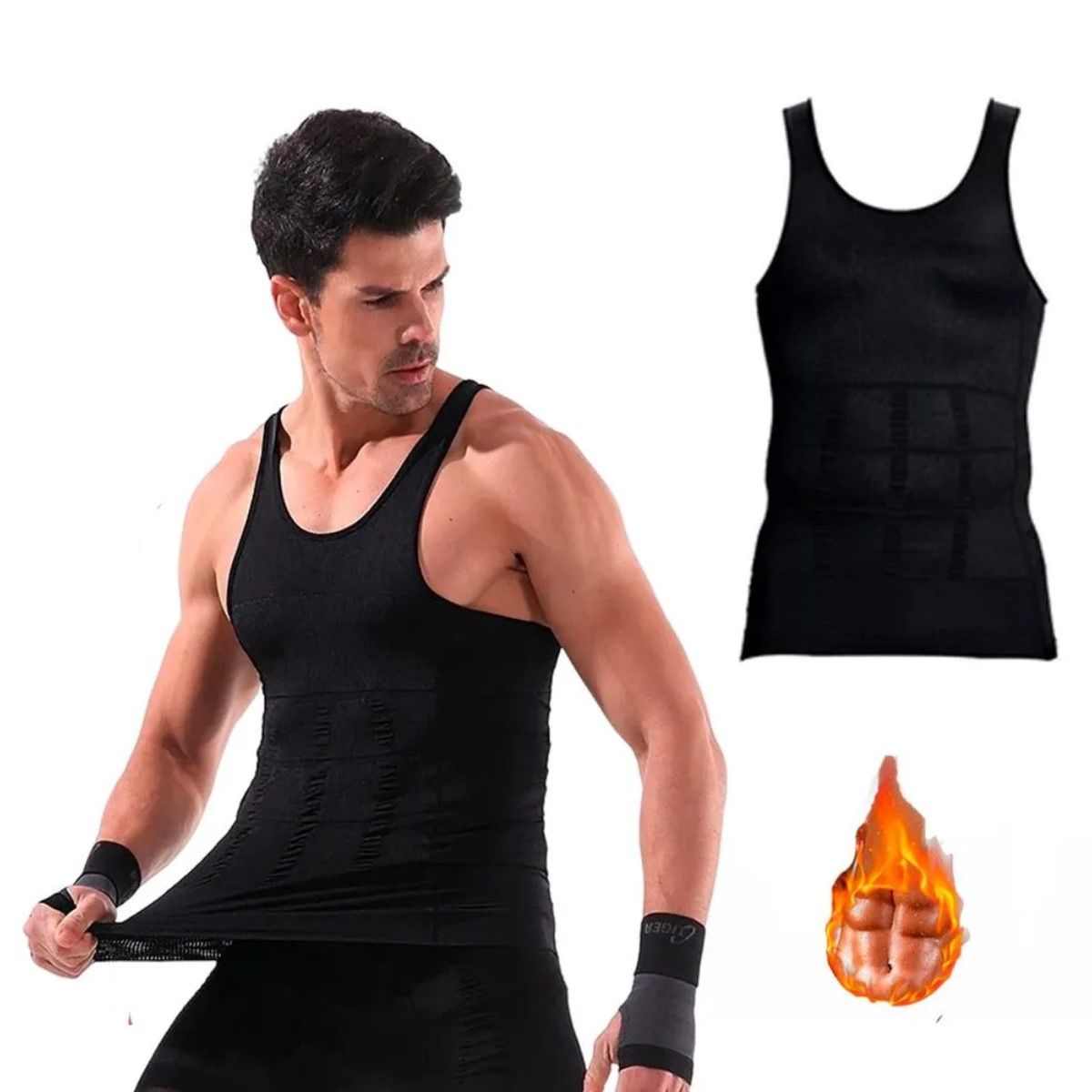 GENERICO - Bividi Reductora Compresión Remodela Abdomen Hombre