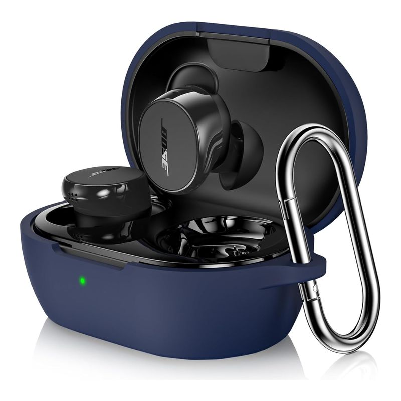 GENERICO - Funda Case De Silicona Para Audifonos Bose New Quietcomfort 2024 azul