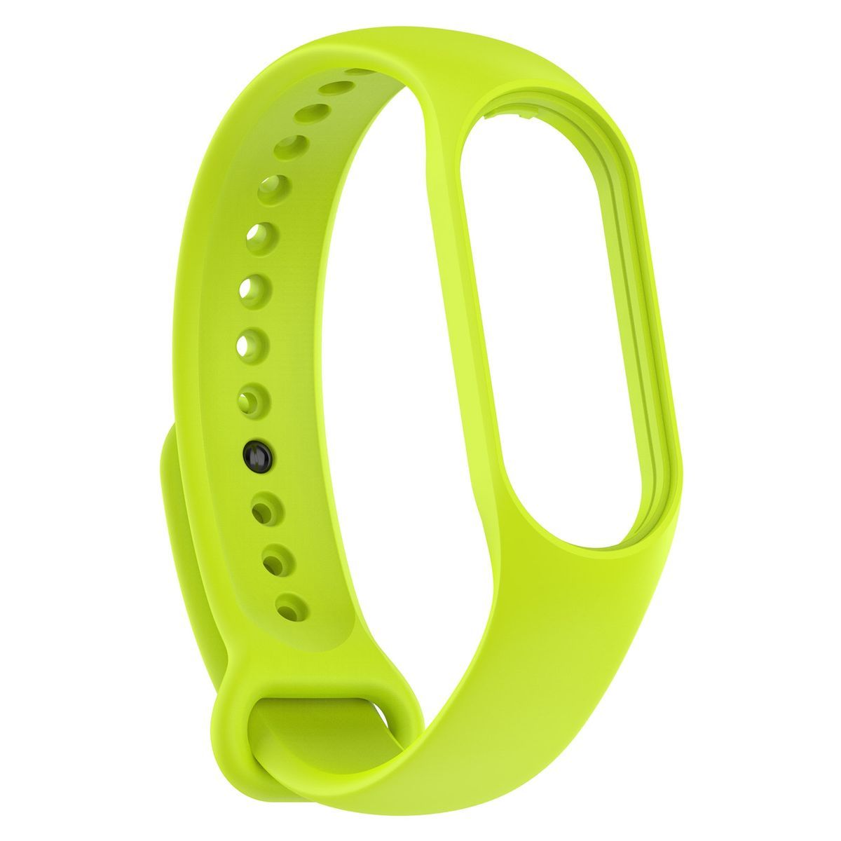 GENERICO - Correa de Silicona Para Xiaomi Mi Band 5 - Verde Lima