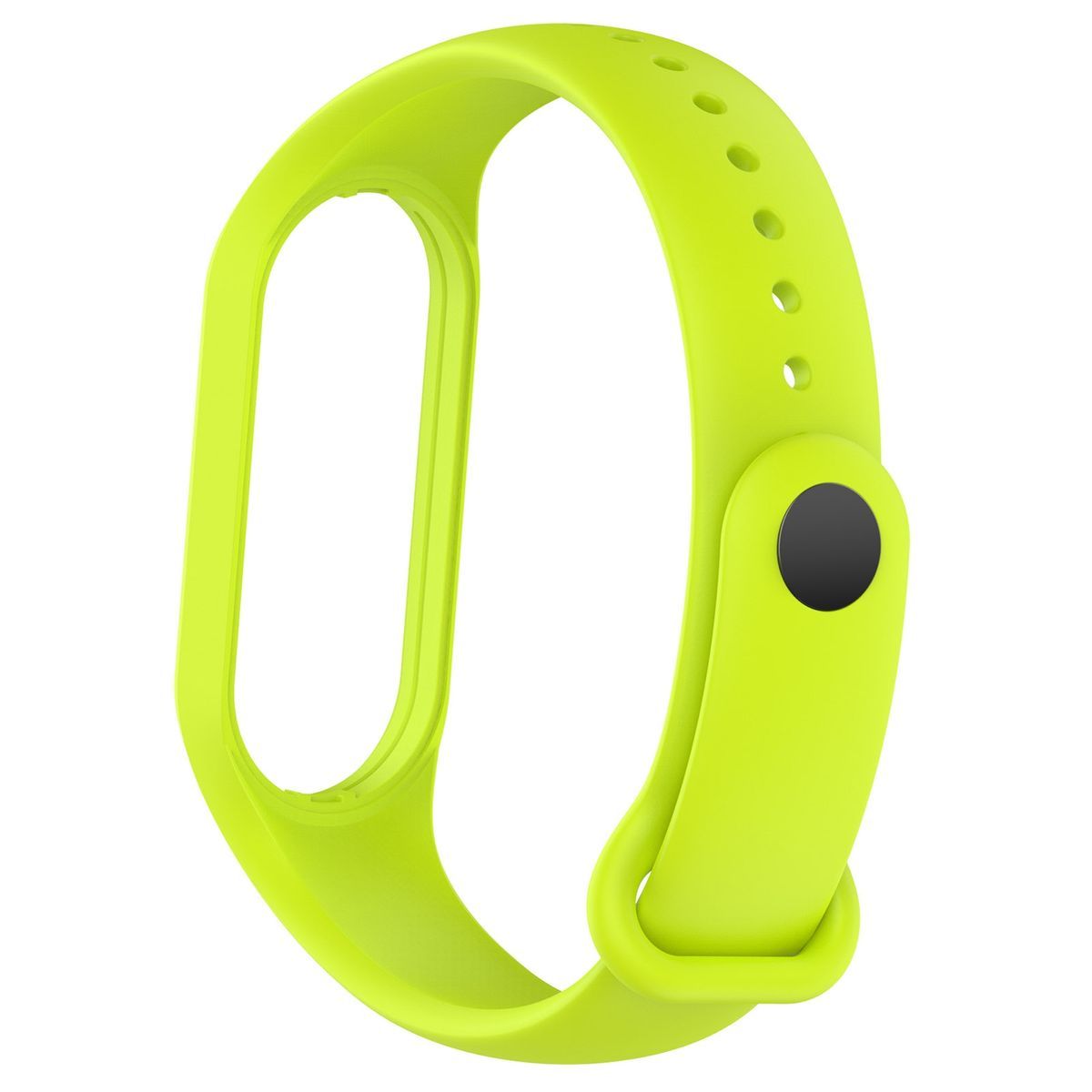 GENERICO - Correa de Silicona Para Xiaomi Mi Band 5 - Verde Lima