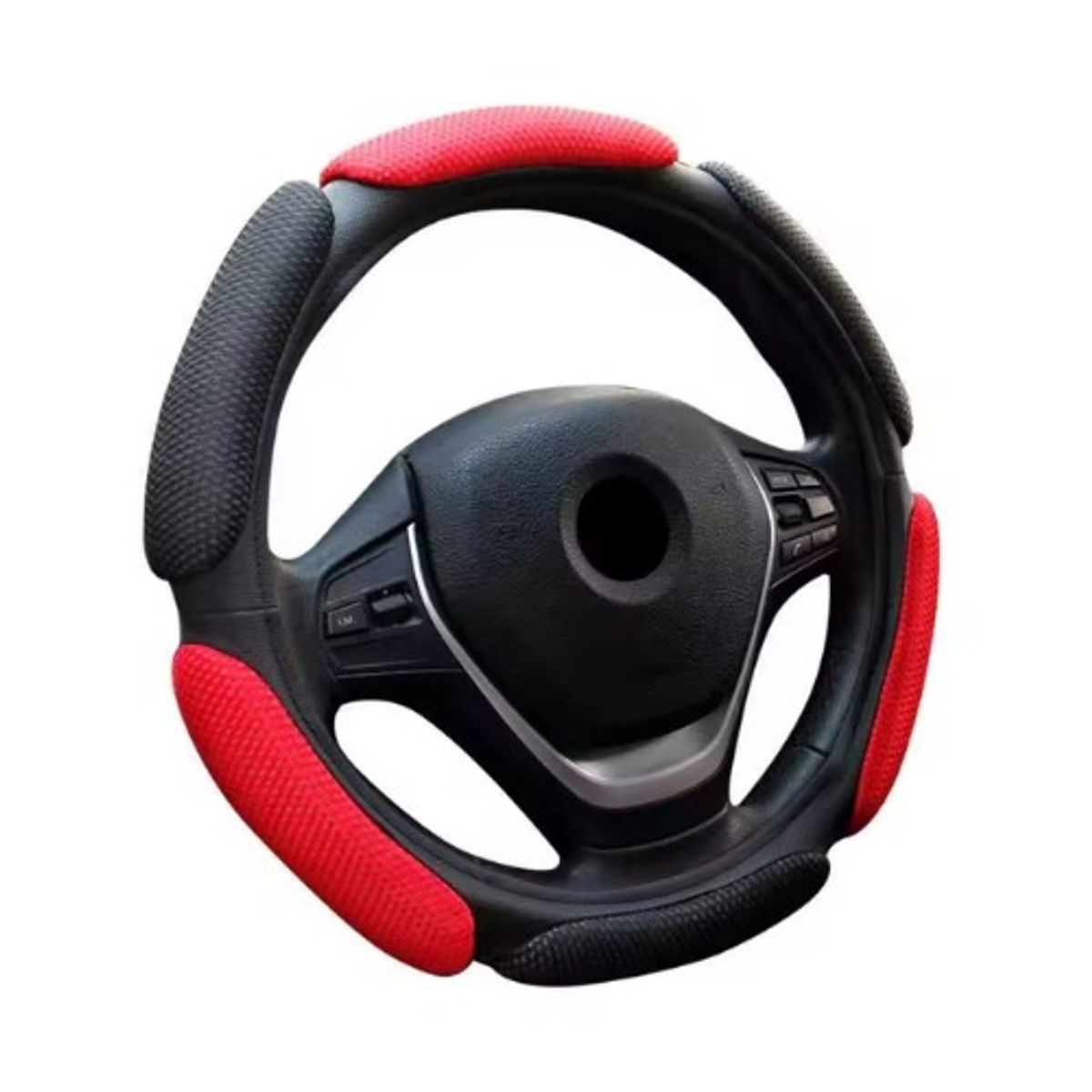 GENERICO - FORRO DE TIMON CHINCHON MALLA ROJO ANTITRANSPIRANTE 40CM