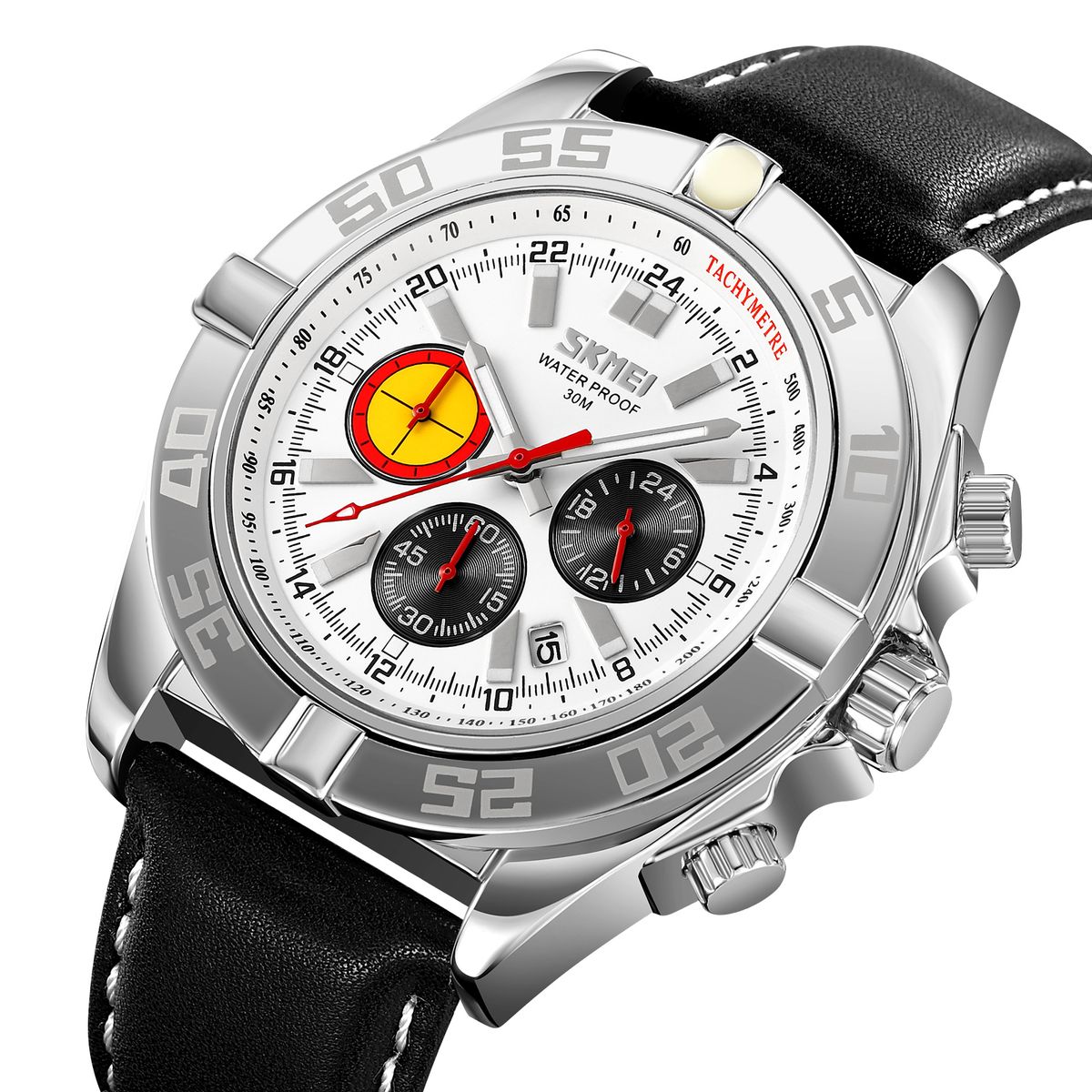 SKMEI - Reloj Skmei 9322 Correa de cuero Cronómetro Caballero