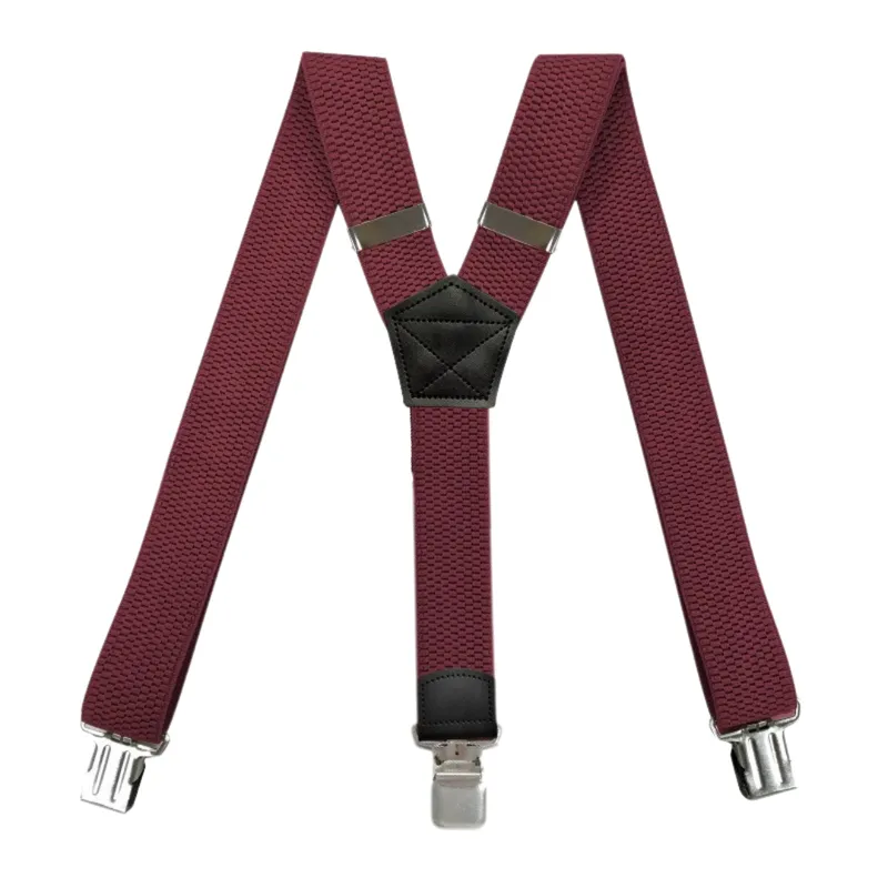 KAST PE - Tirantes pantalon hombre Ajustables Elásticos 4 cm Maverick