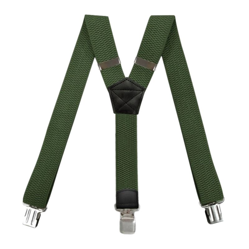 KAST PE - Tirantes pantalon hombre Ajustables Elásticos 4 cm Maverick