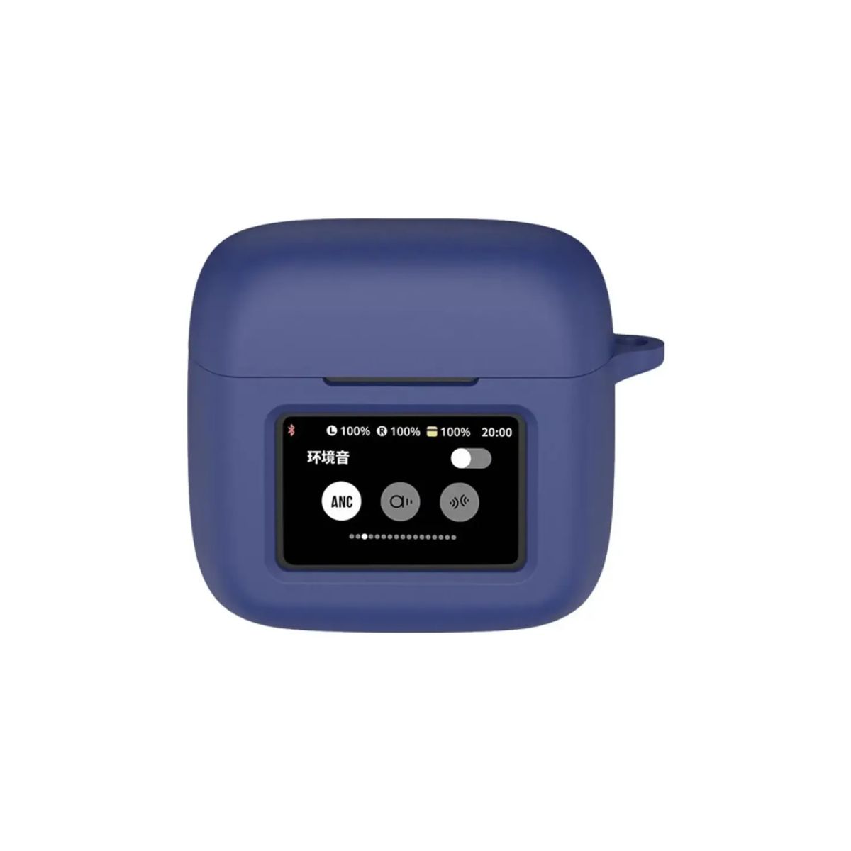 GENERICO - Funda case de silicona para audifonos JBL TOUR PRO 3 color azul