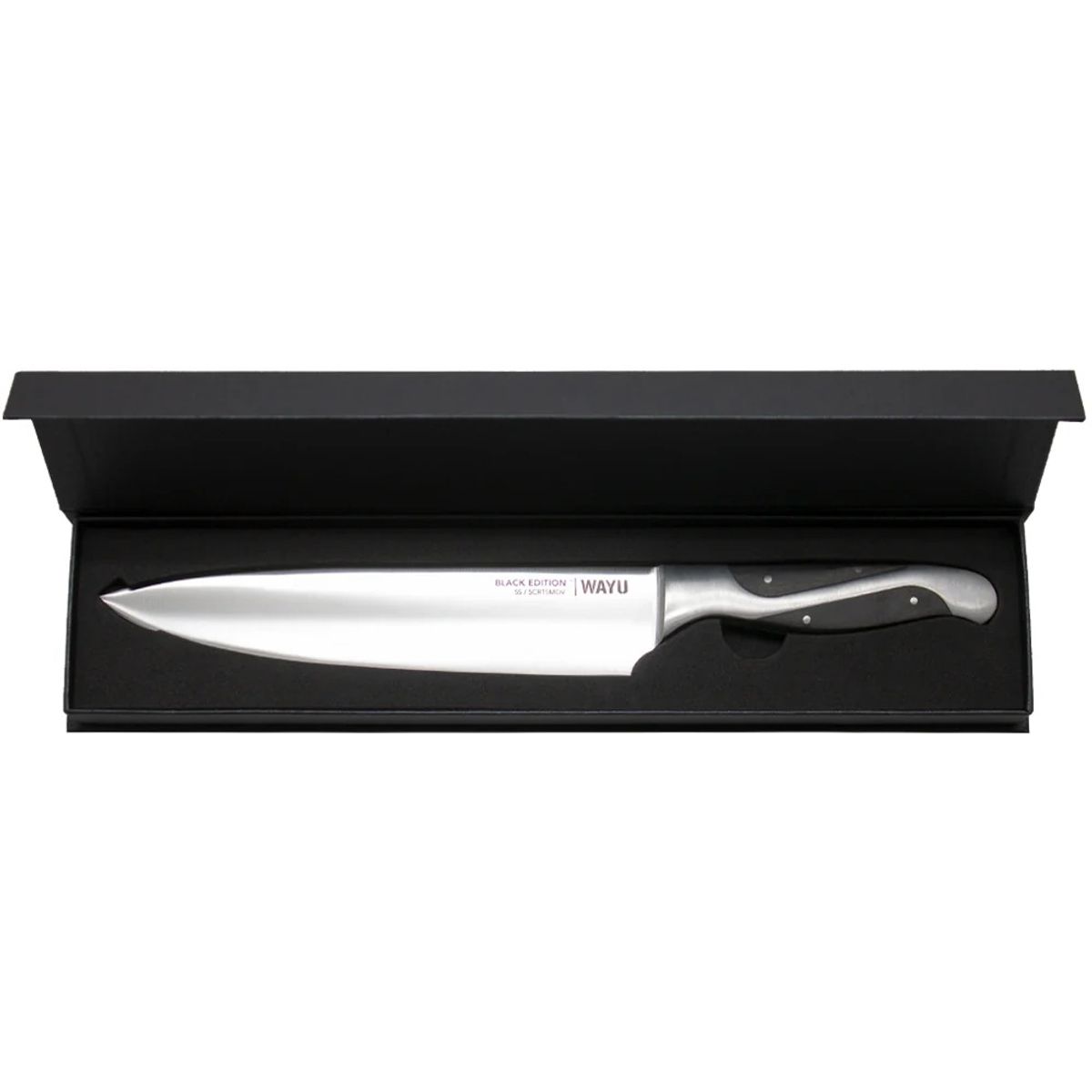 WAYU - CUCHILLO CHEF DE 8 PULGADAS BLACK EDITION WAYU