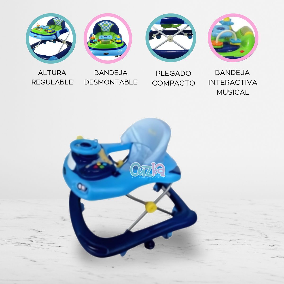 BABY KITS - Andador «RUNNER» Blue