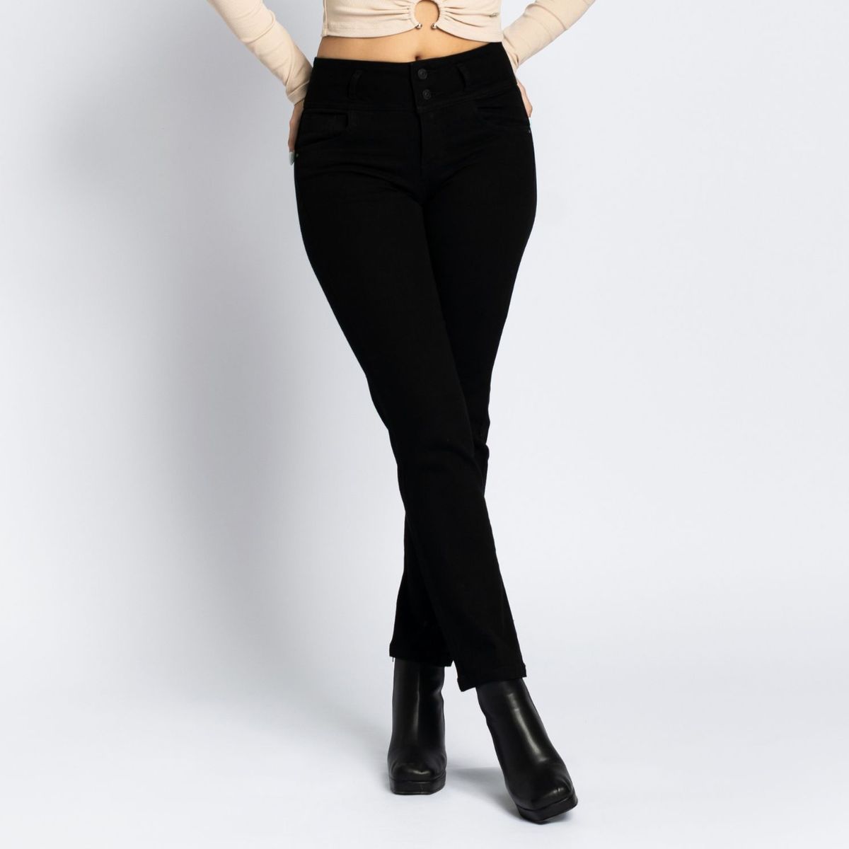 PARADA 111 - JEAN RECTO BASICO MUJER PARADA 111 ZARY DARK