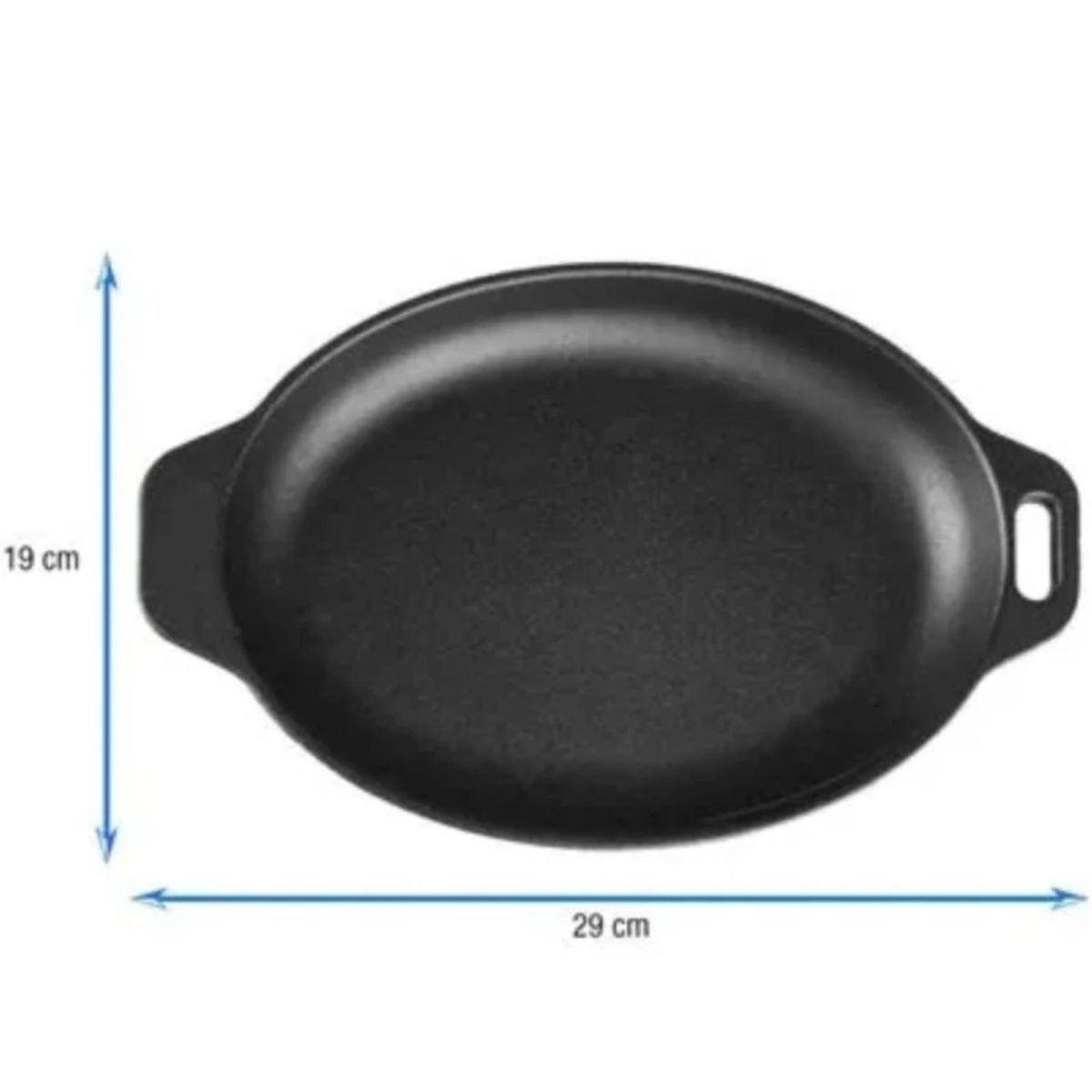 VICTORIA - Bandeja Ovalada 29 X19 Cm Esmaltada - Victoria