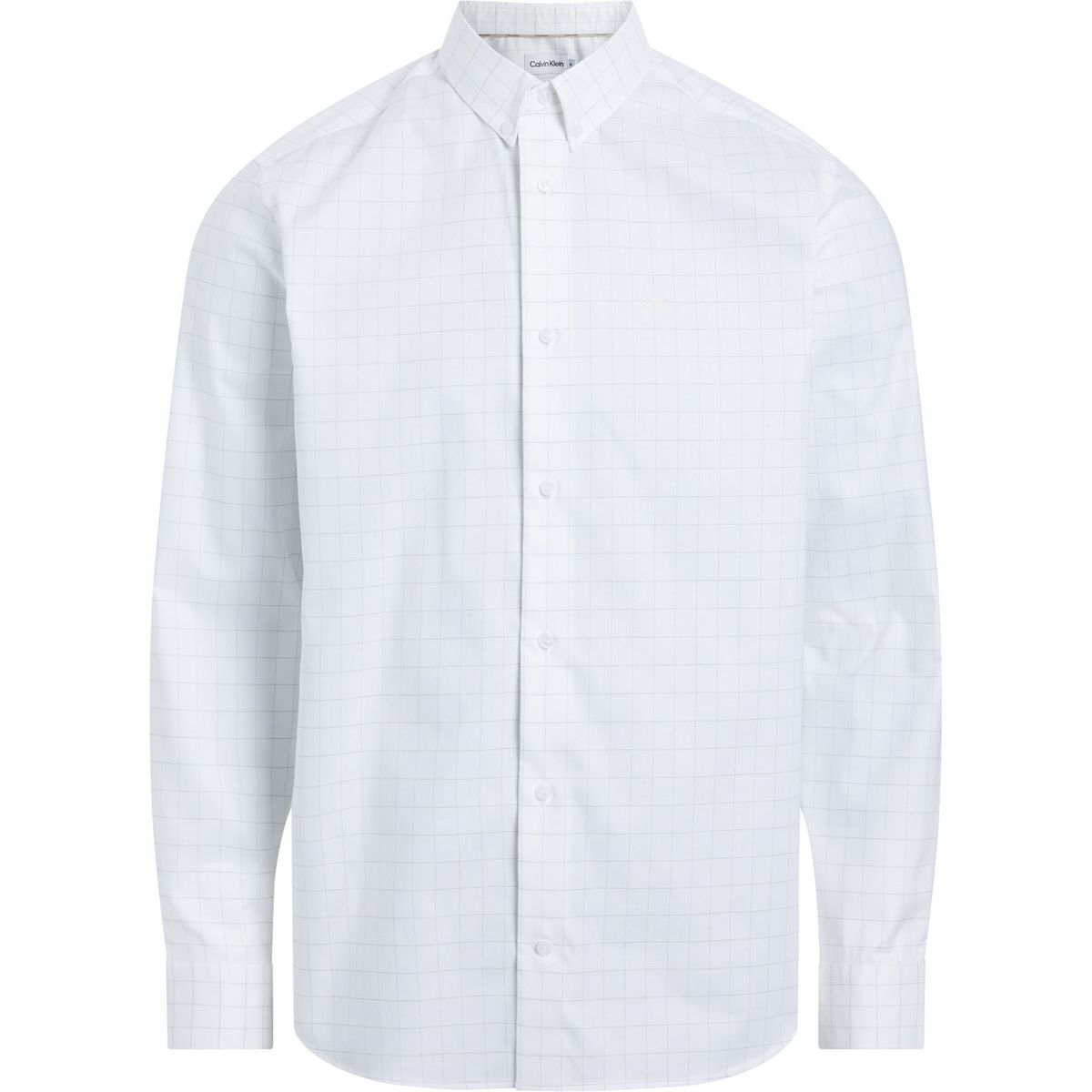 CALVIN KLEIN - CAMISA OXFORD STRETCH CHECK SHIRT