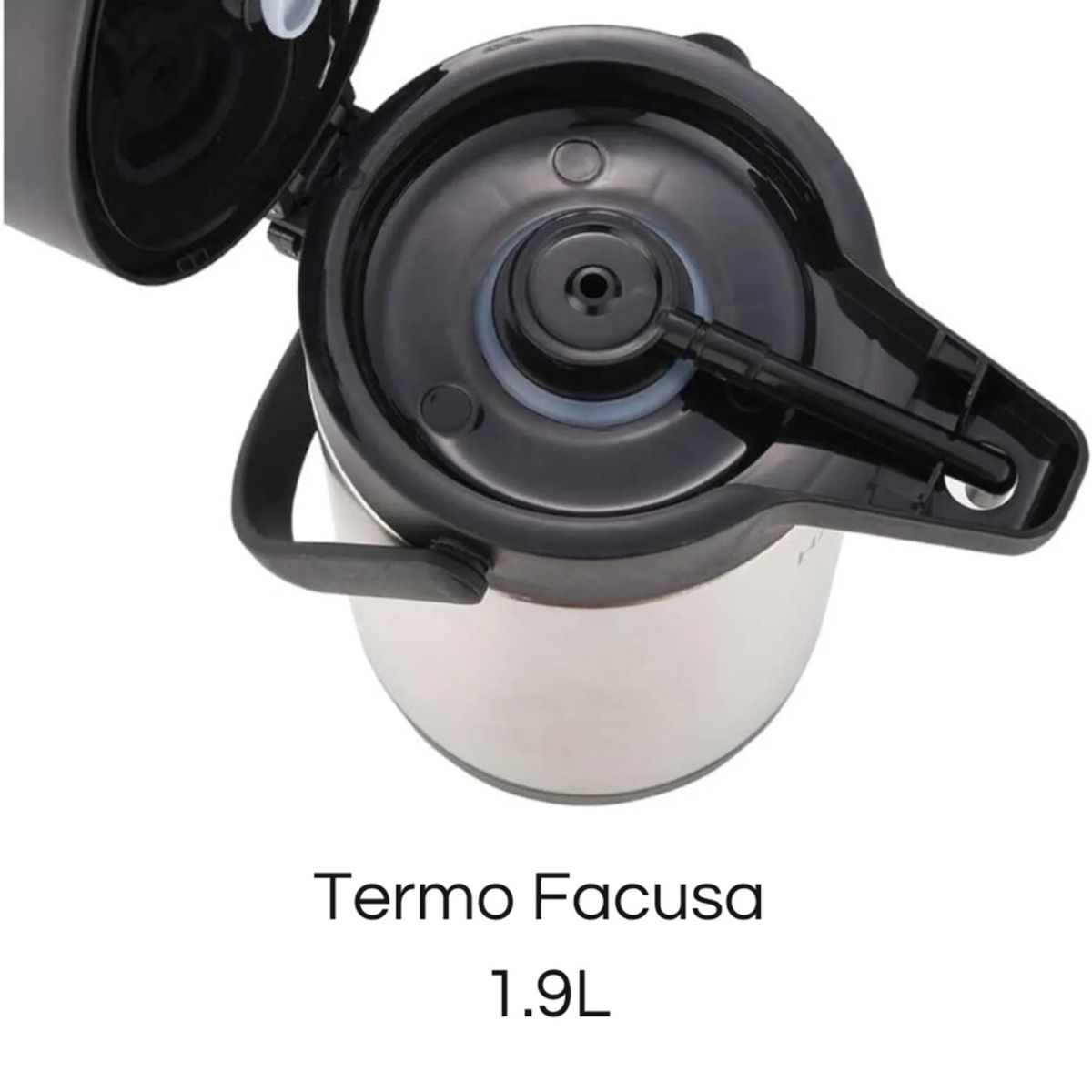 FACUSA - Termo Sifón Acero Inoxidable Premiun 1900ml Facusa