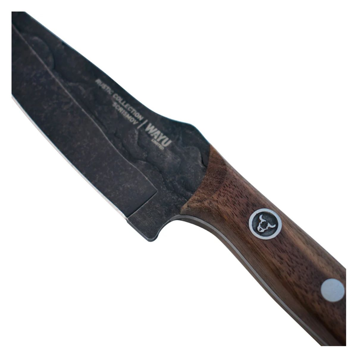 WAYU - CUCHILLO PAIRING CON FUNDA RUSTIC COLECCTION WAYU