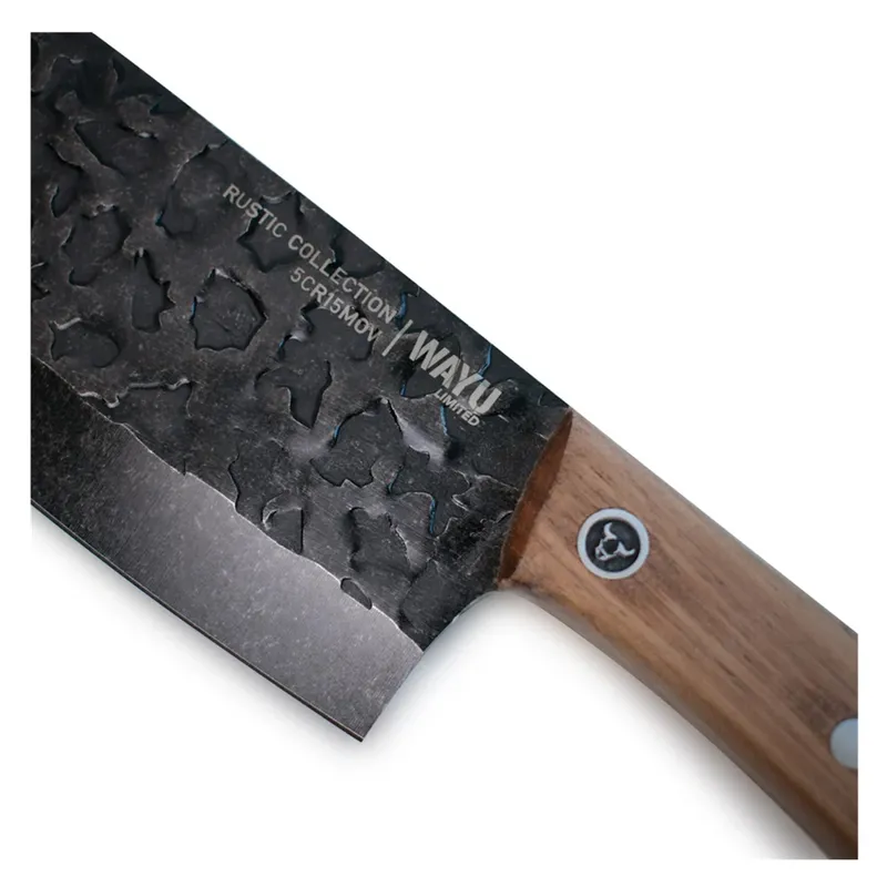 WAYU - CUCHILLO CHEF CON FUNDA RUSTIC COLECCTION WAYU