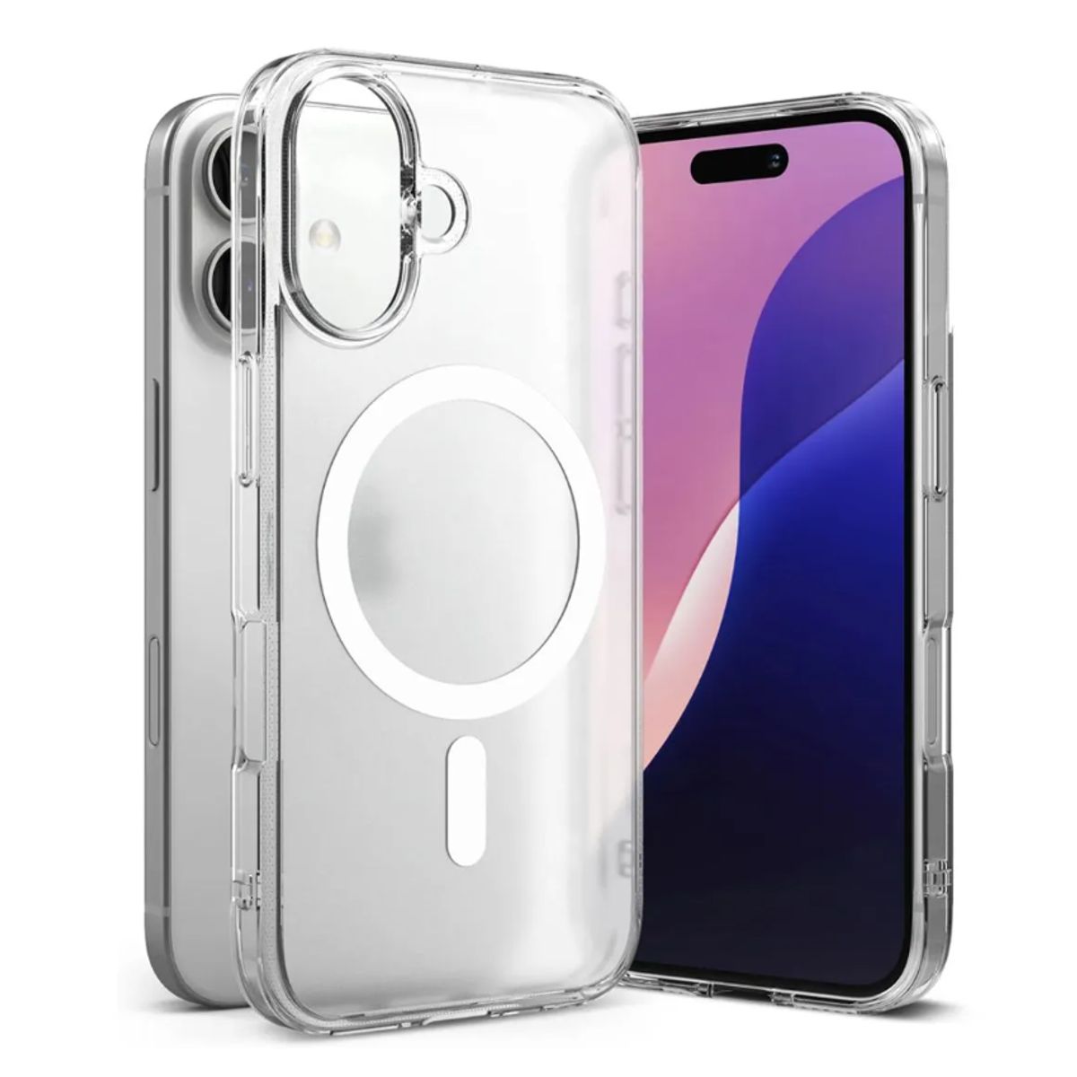 Case Clear para iPhone 16 con MagSafe - Transparente, marca GENERICO - Foto Principal