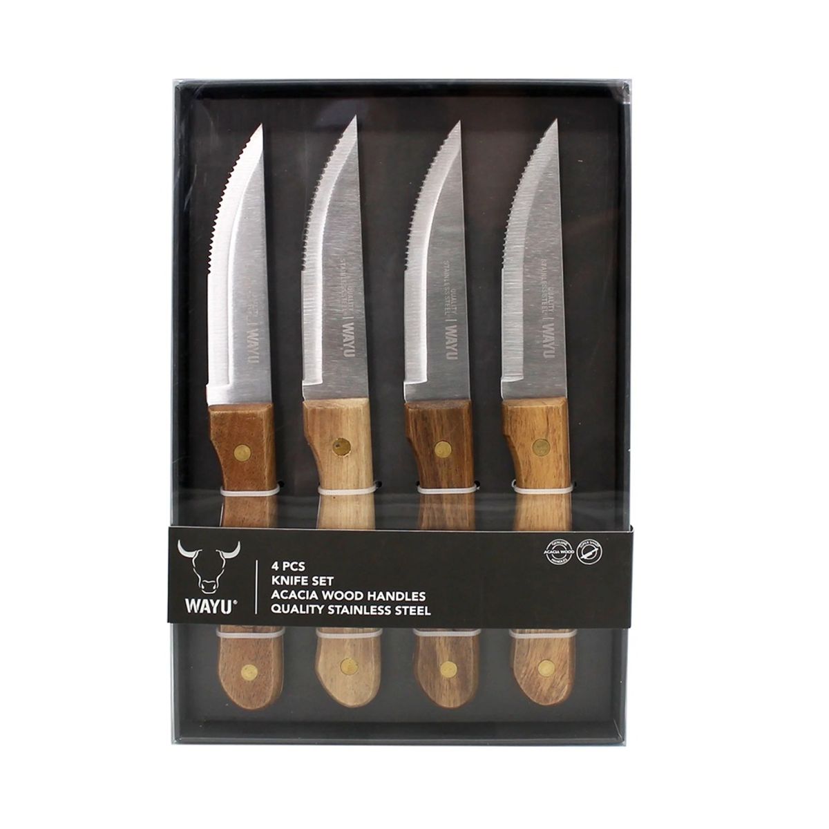 WAYU - SET CUCHILLOS PRM WAYU 4 PIEZAS