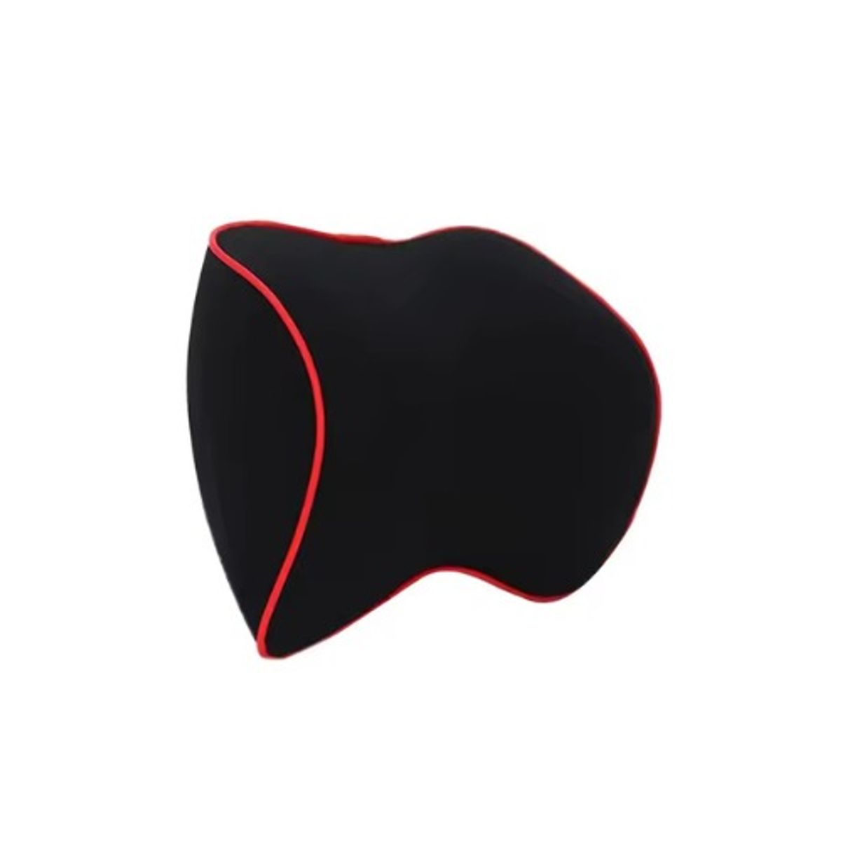 GENERICO - ALMOHADA CERVICAL ERGONOMICA NEGRO PARA AUTO Y CAMIONETA