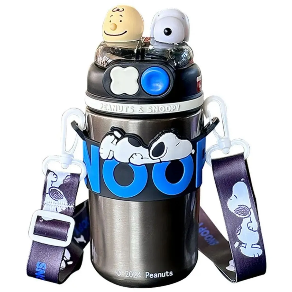 MR PEANUTS - Termo Tomatodo Acero Inoxidable Snoopy 520 ml