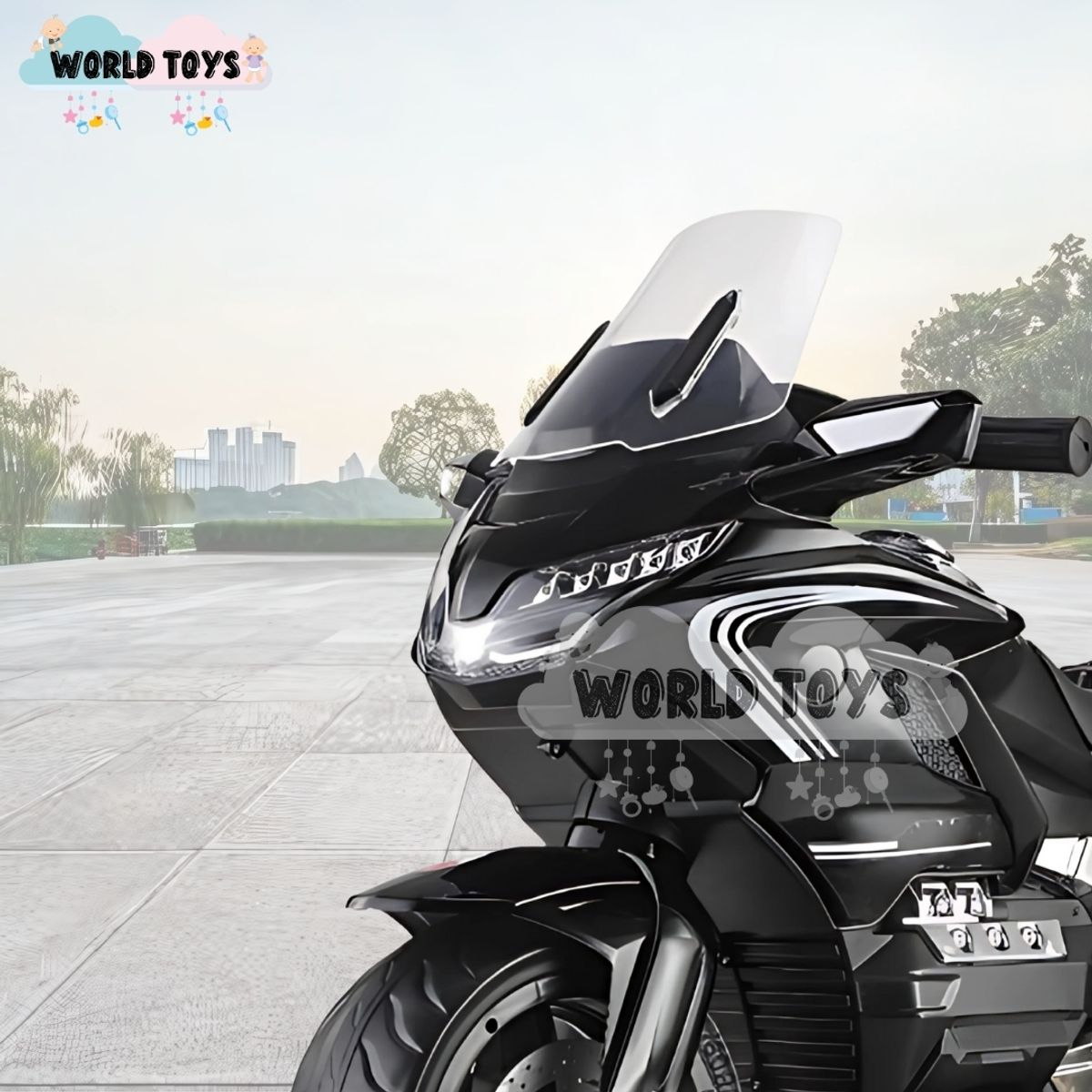 BABY - Trimoto a Batería para Niños «AVENIR» Black