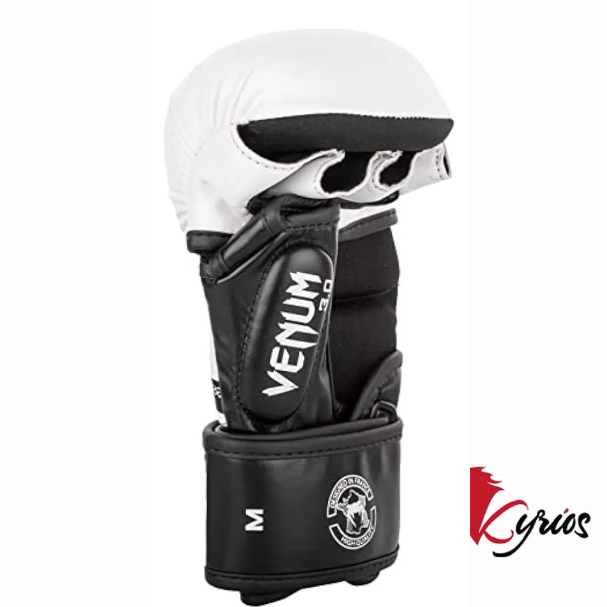 VENUM - Guantes Vale Todo Venum Talla L BlancoNegro + Bucal Venum