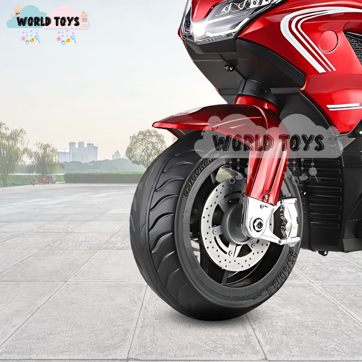 BABY - Trimoto a Batería para Niños «AVENIR» Red