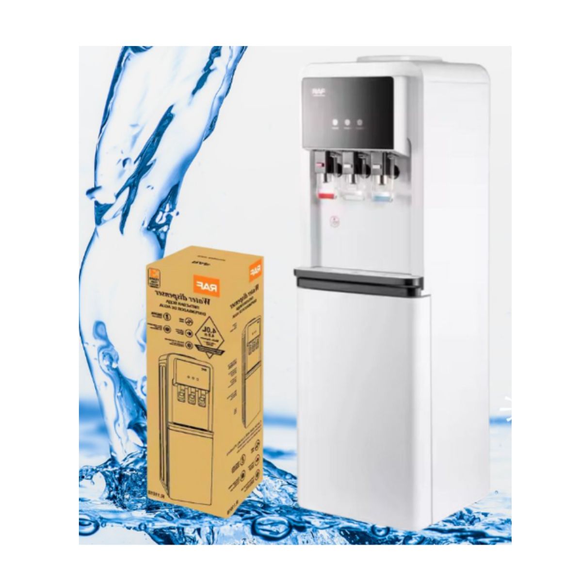 GENERICO - DISPENSADOR DE AGUA COMPRESOR CON FRIGOBAR