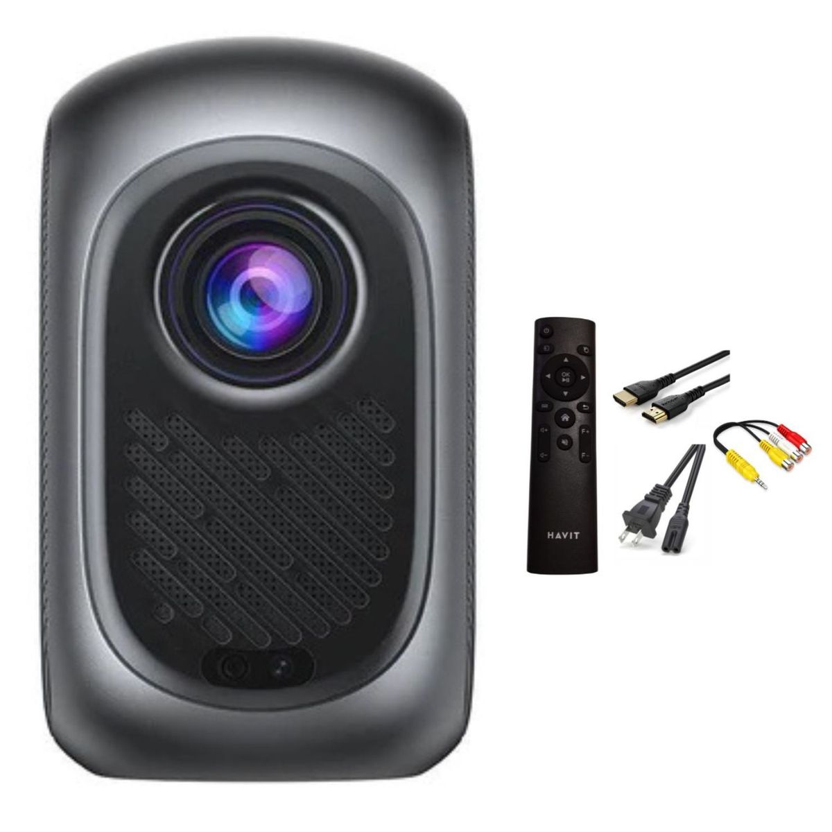 HAVIT - Combo HAVIT Proyector PJ215PRO 250 ansi + Ecram PS100