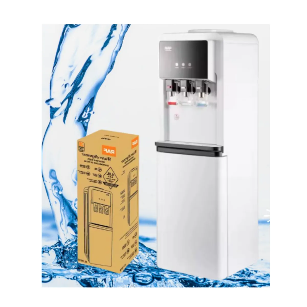 GENERICO - DISPENSADOR DE AGUA COMPRESOR CON FRIGOBAR