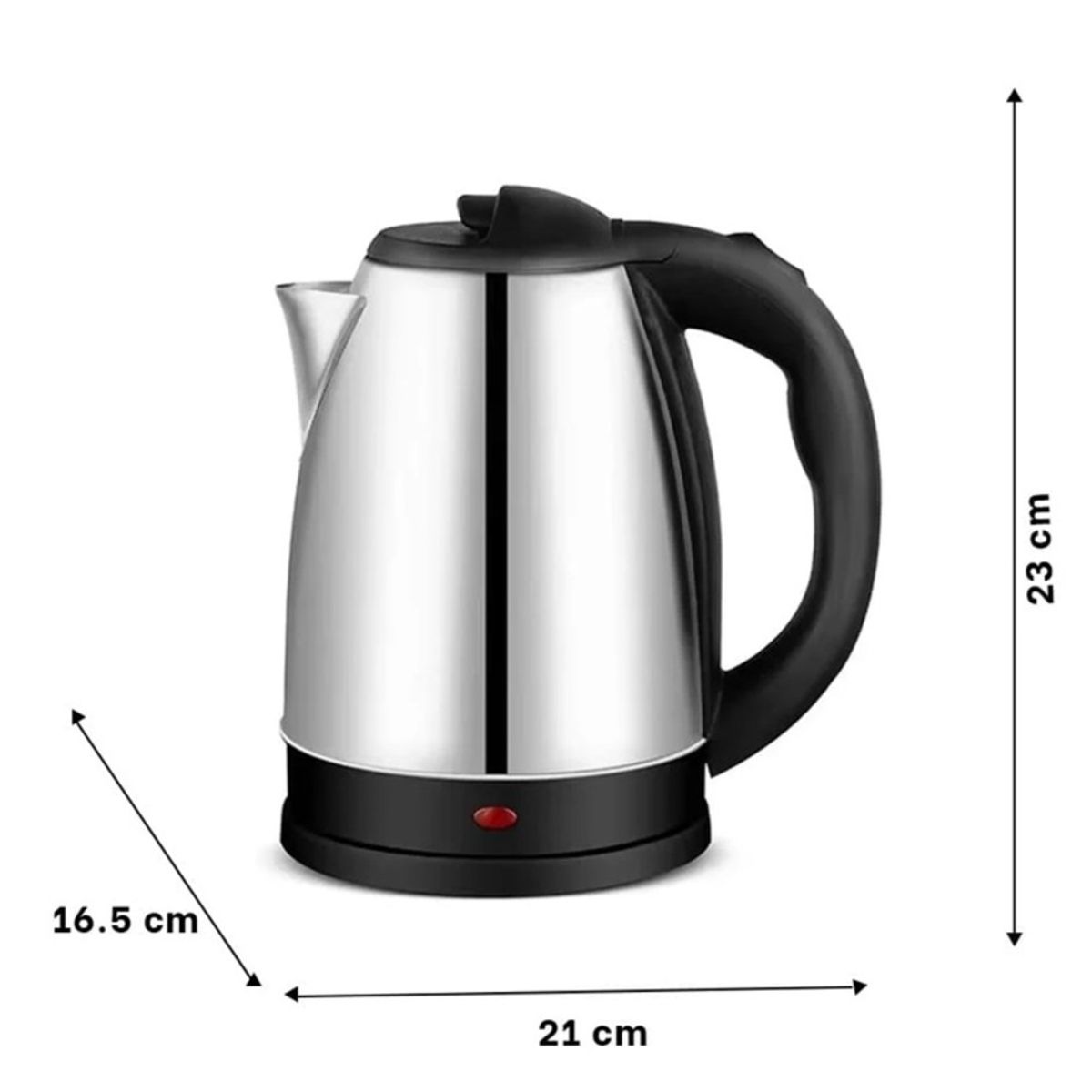 GENERICO - Hervidor Eléctrico Hj08 D Fasa Plateado