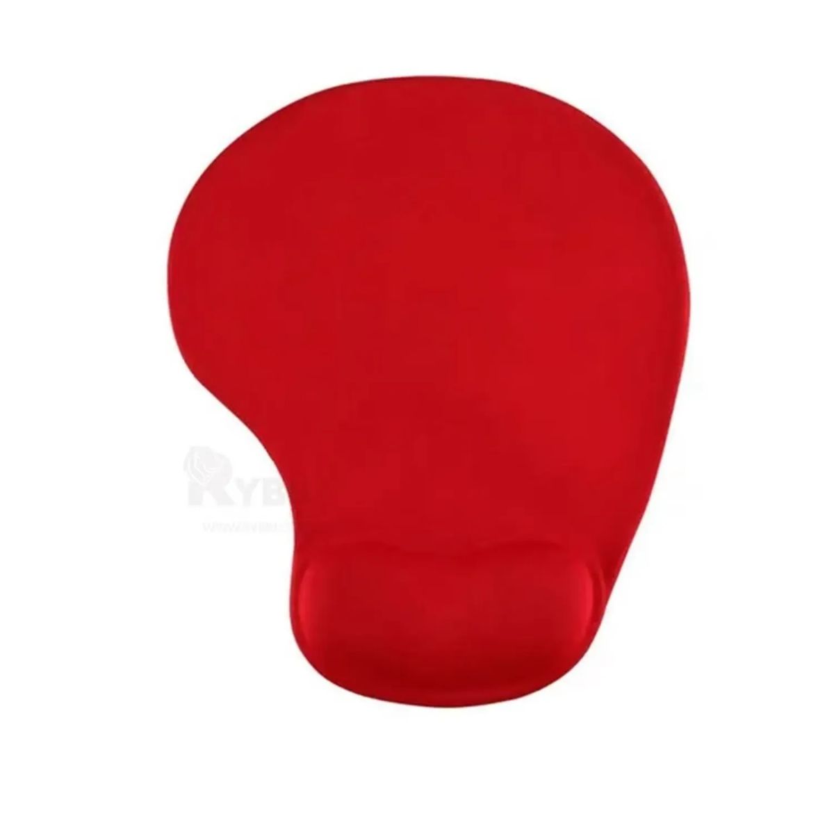GENERICO - Mouse Pad con Almohadilla de Gel y Antideslizante color Rojo