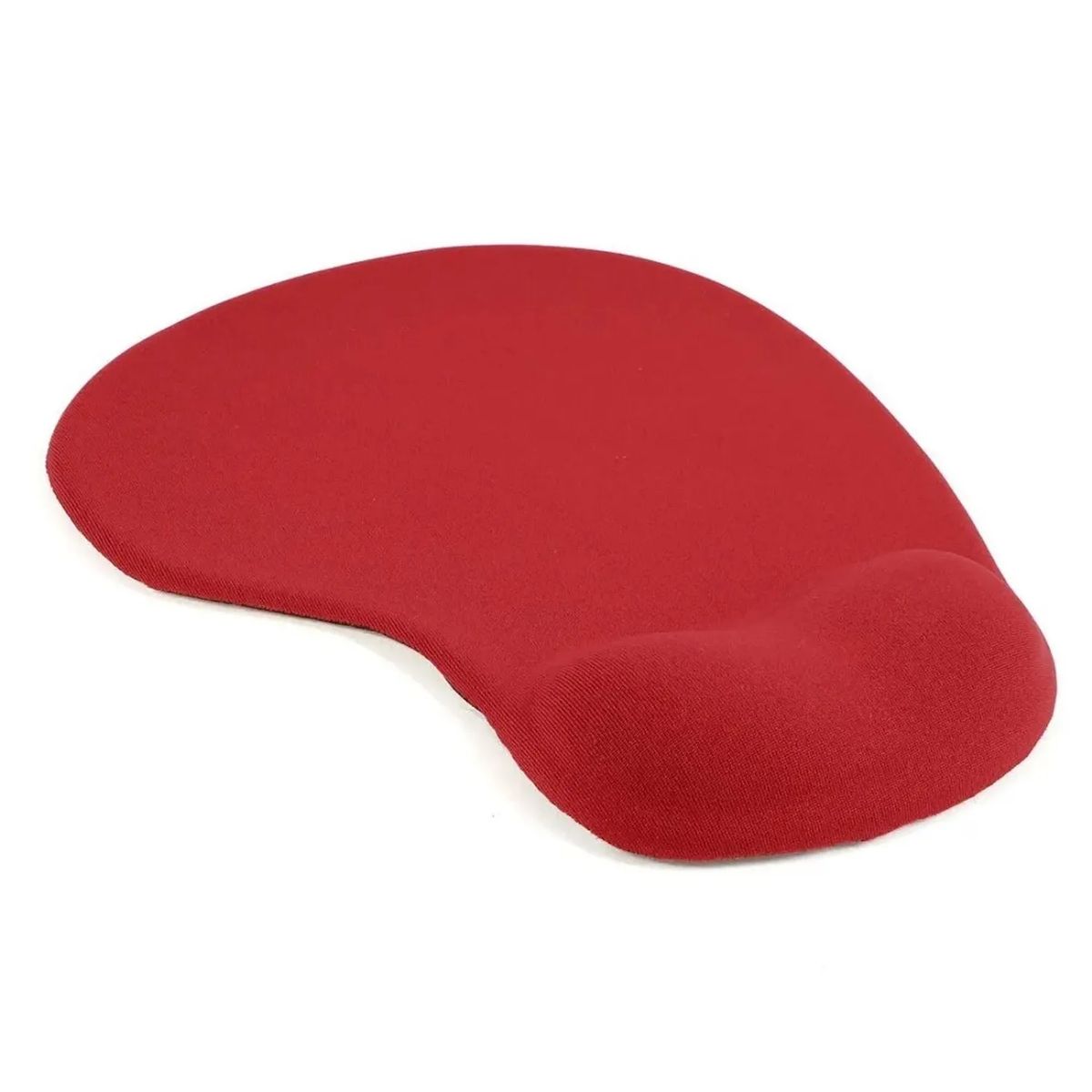GENERICO - Mouse Pad con Almohadilla de Gel y Antideslizante color Rojo