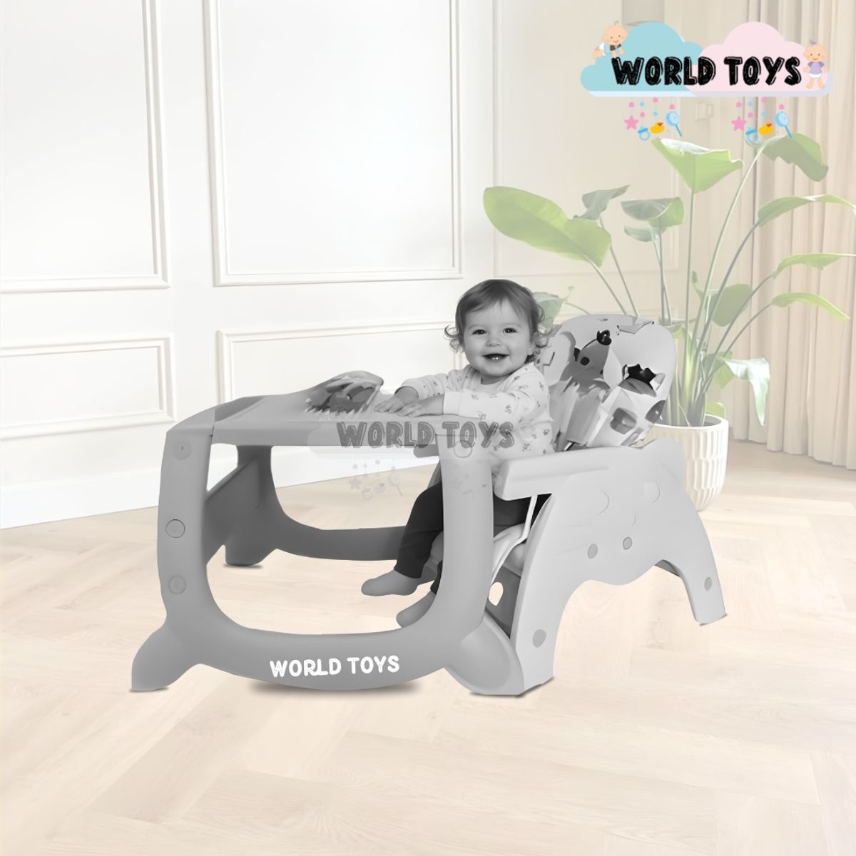 Baby - Silla de Comer Edición Limitada «GATTITO II» Green