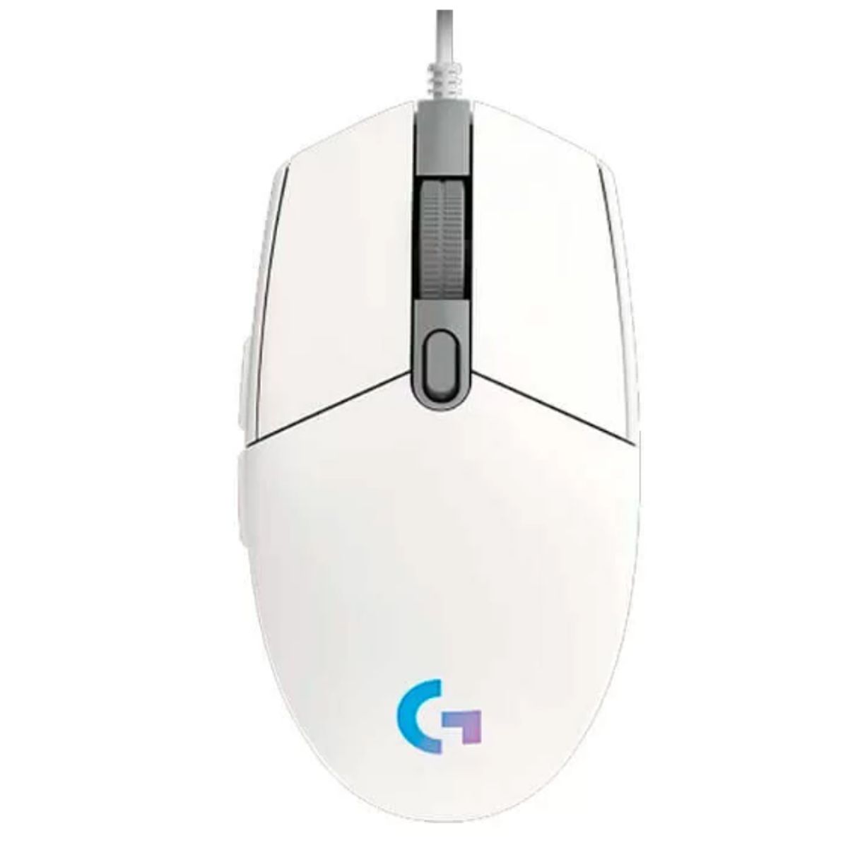 LOGITECH - Mouse Logitech G203 Lightsync 8000 Dpi Blanco
