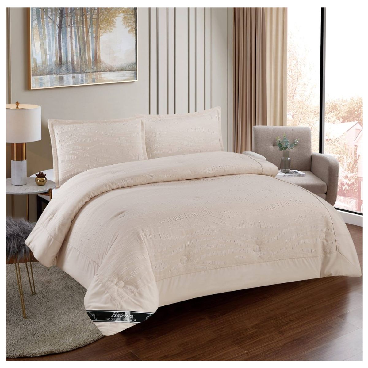 GENERICO - EDREDON HAIRIFON 7 PIEZAS