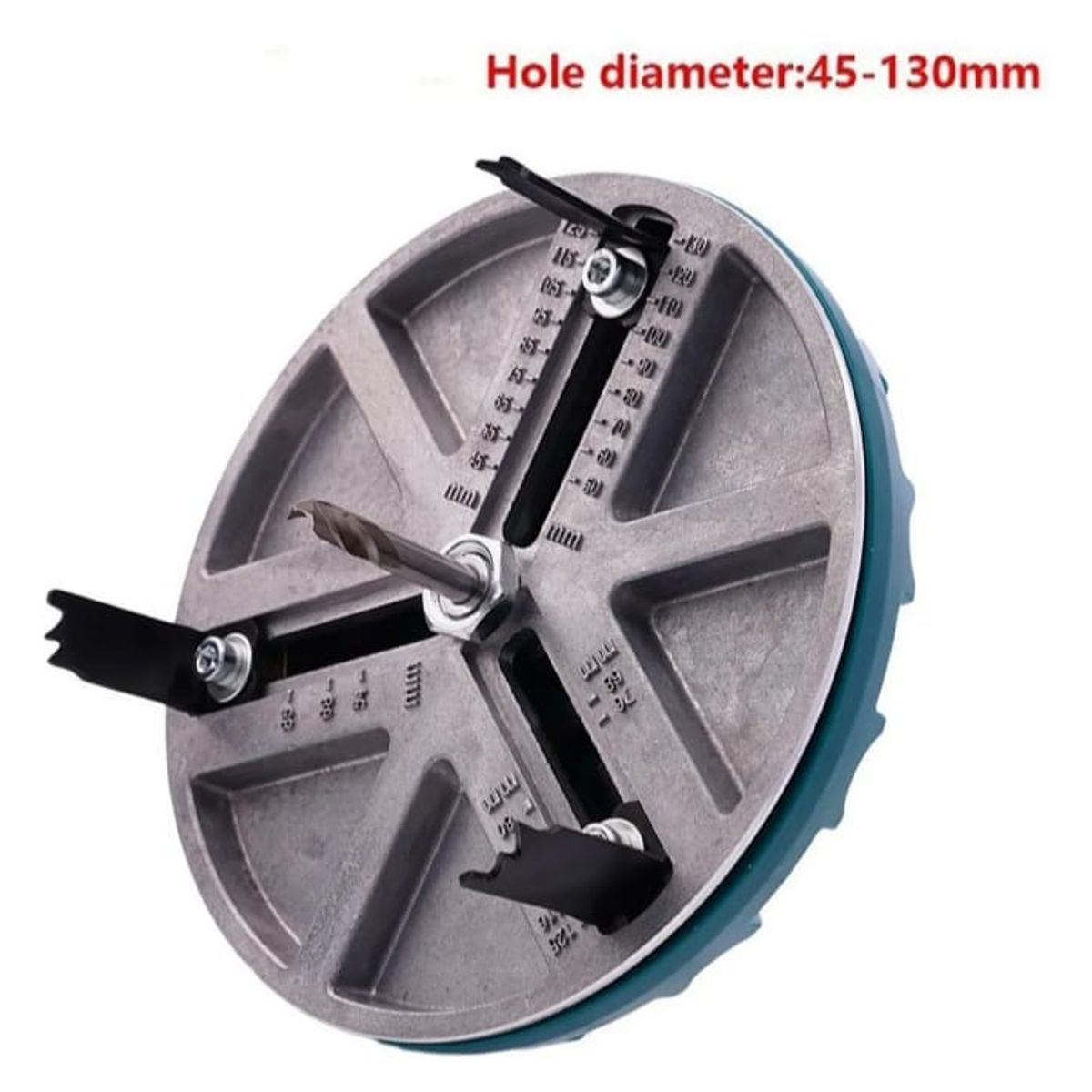 GENERICO - SIERRA DE COPA  PERFORADORA  AJUSTABLE DE 45 A 130MM DE DIAMETRO