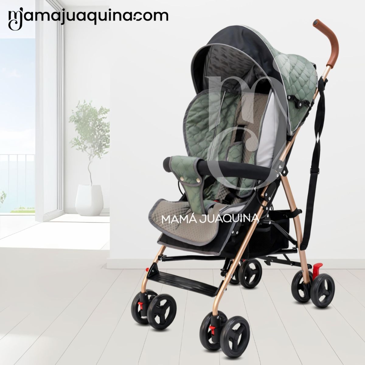 KIDS - Coche Bastón de Lujo «MENDOX» Edicion Limitada Green