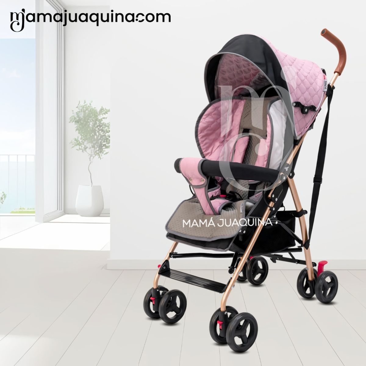 KIDS - Coche Bastón de Lujo «MENDOX» Edicion Limitada Pink