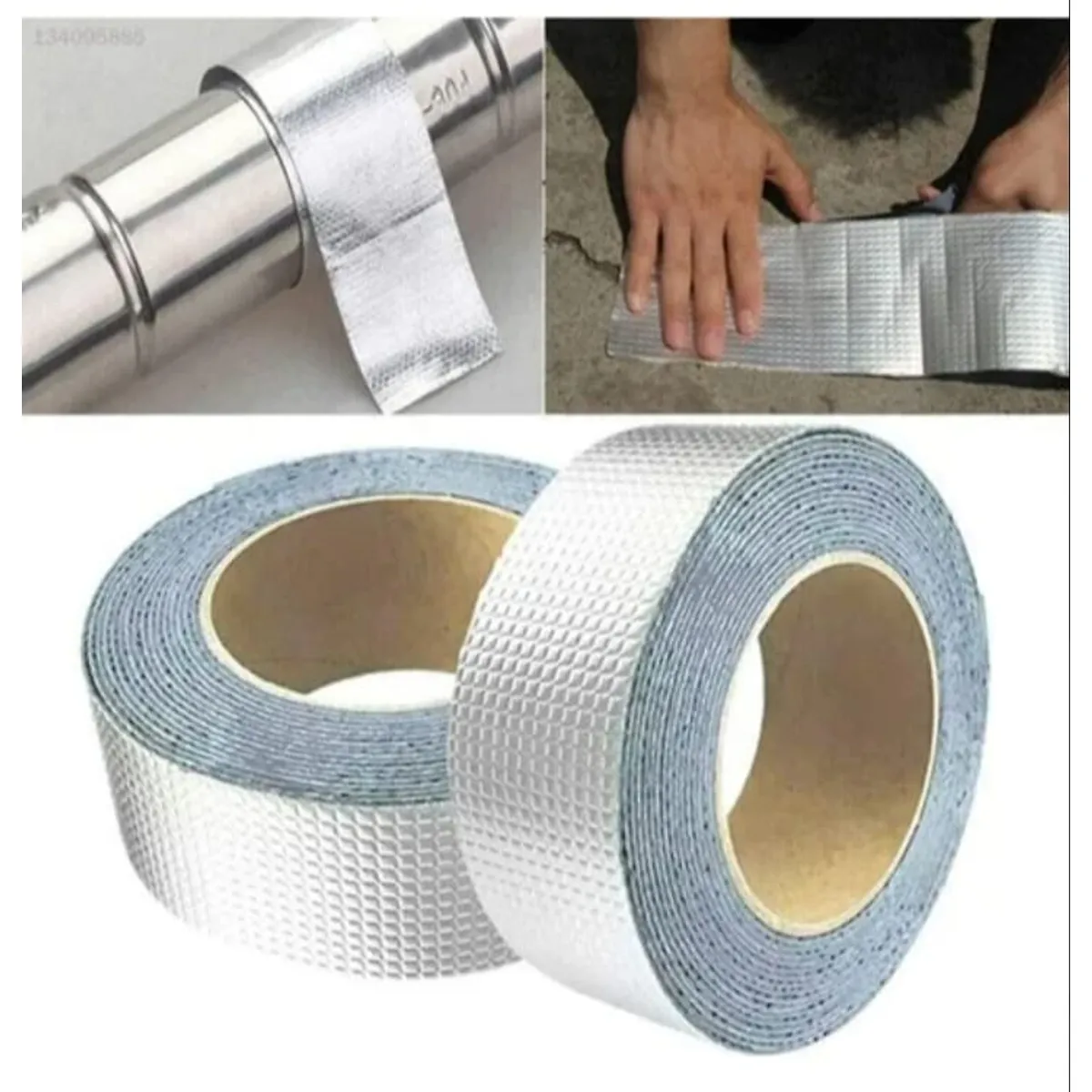 GENERICO - CINTA  IMPERMEABLE DE REPARACION O BUTILO  WATERPROOF TAPE 5CM X 10M