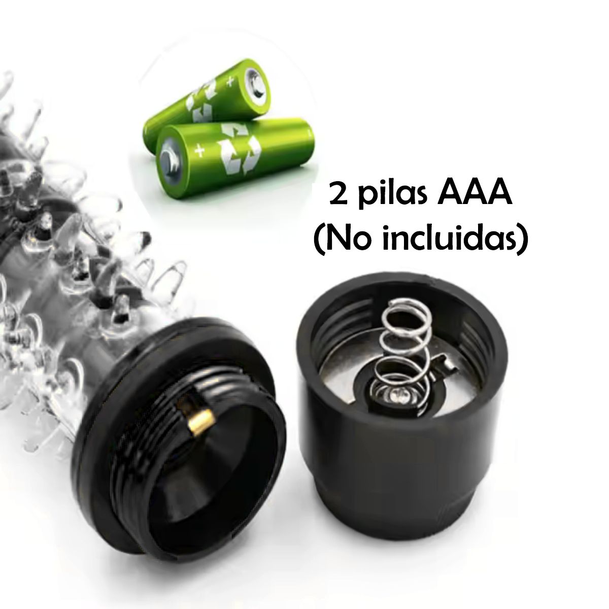 GENERICO - Mini consolador vibrante - negro